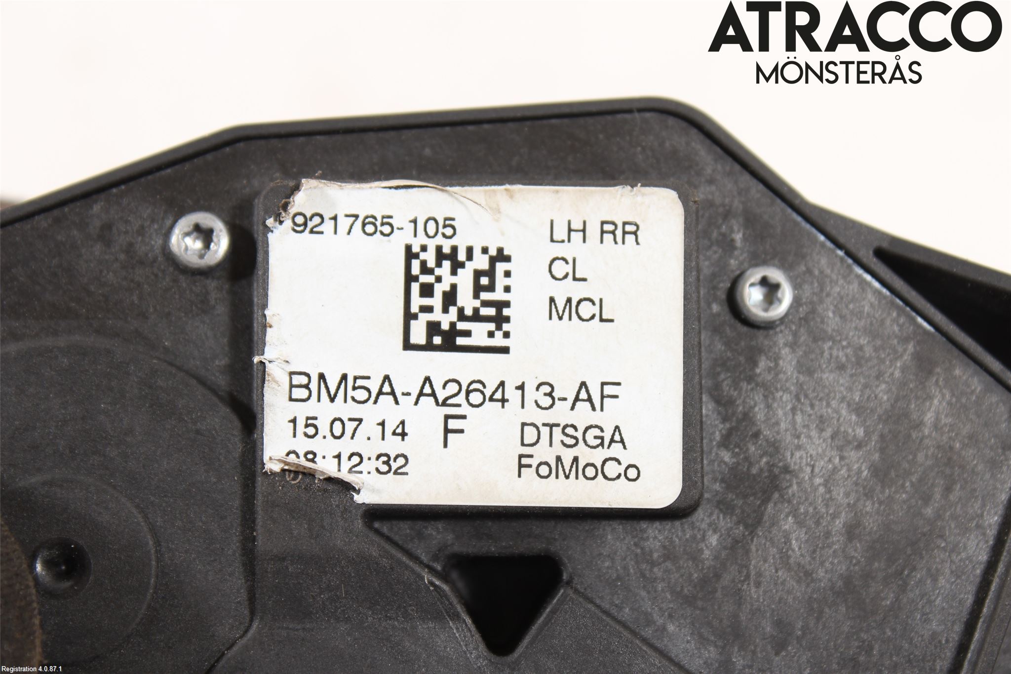 Ford KUGA 13-16 Låskista-Dörrlås