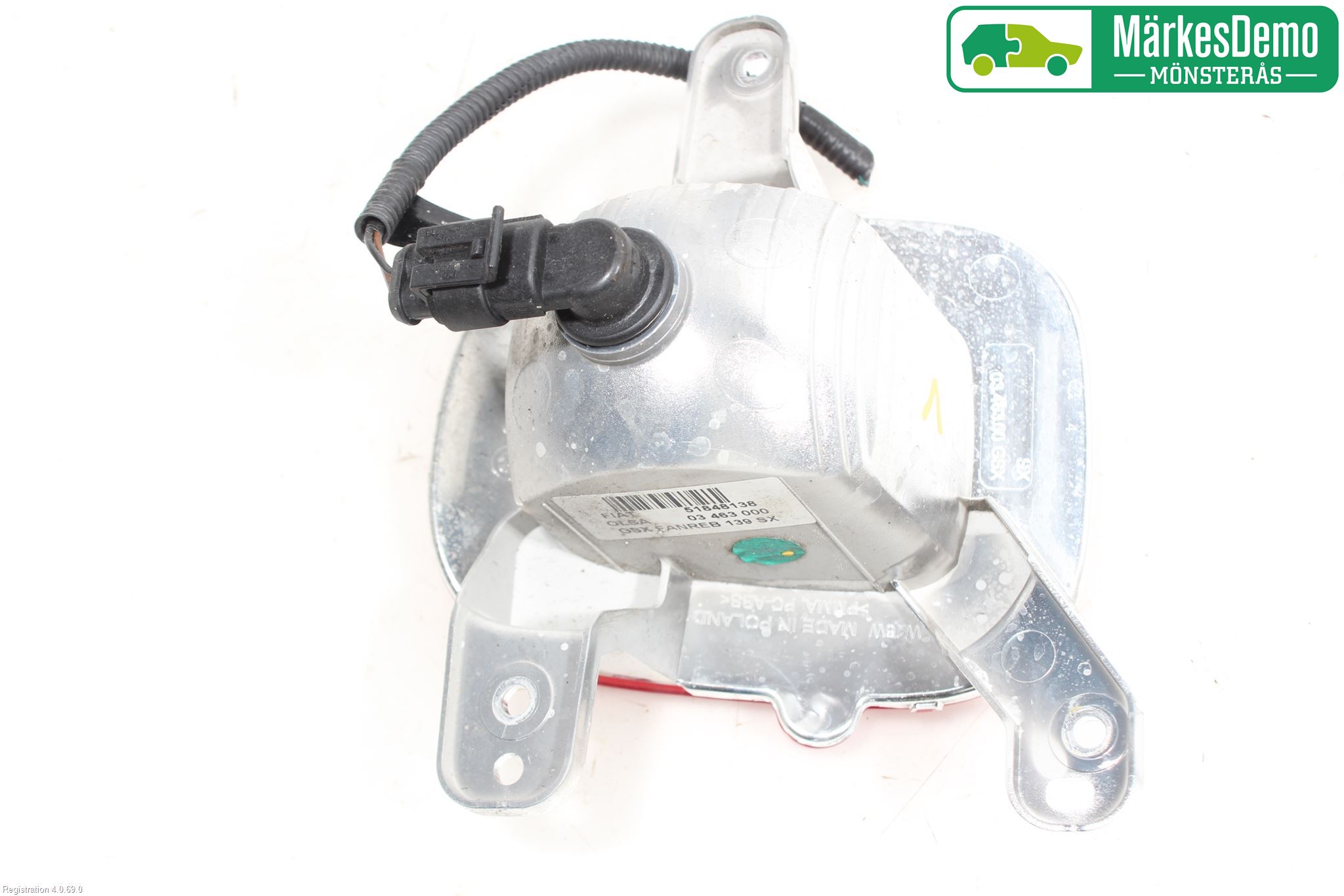 Fiat PANDA 12- Dimljus/Reflex Bak