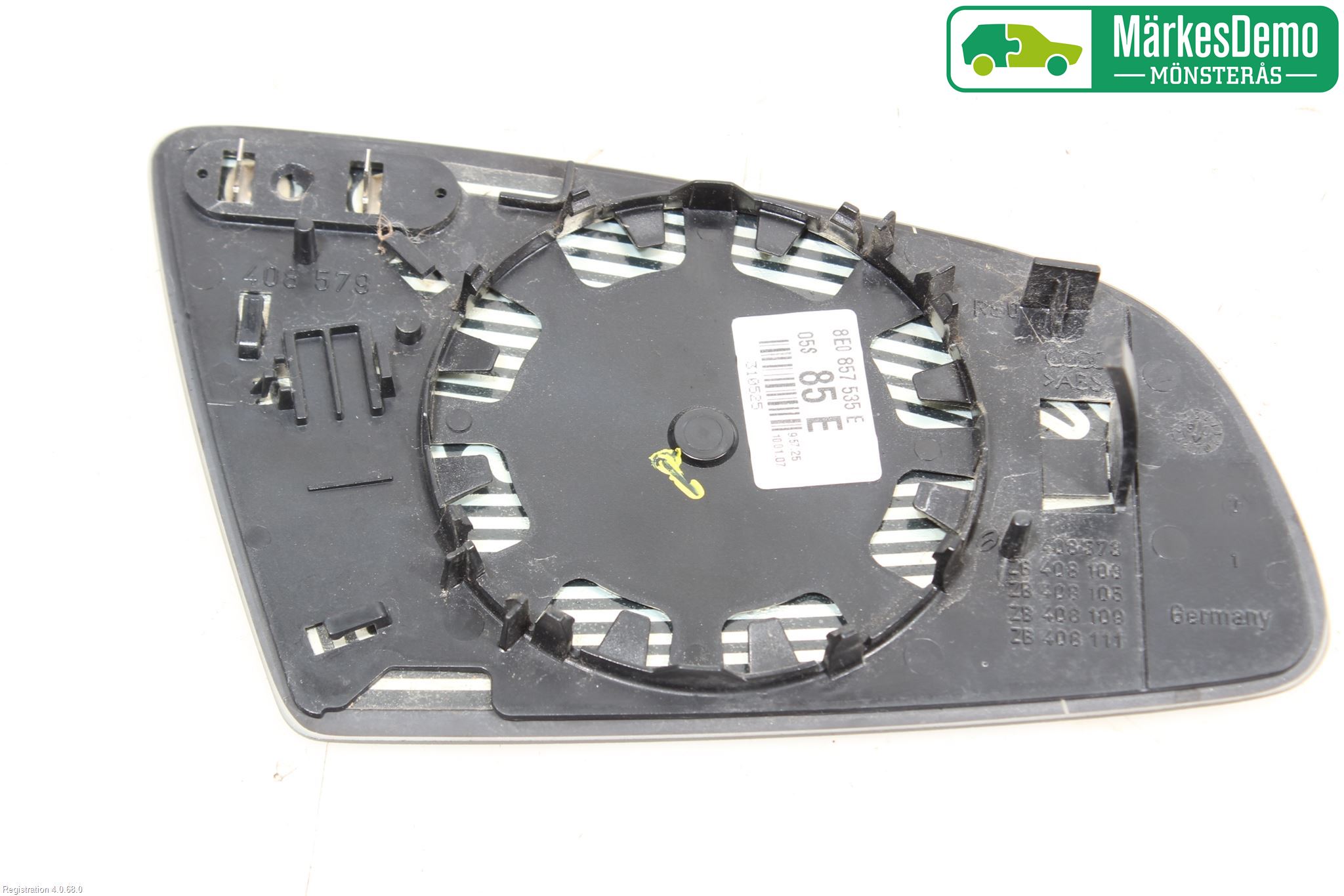 Audi A4/S4 05-07 Spegelglas Vä