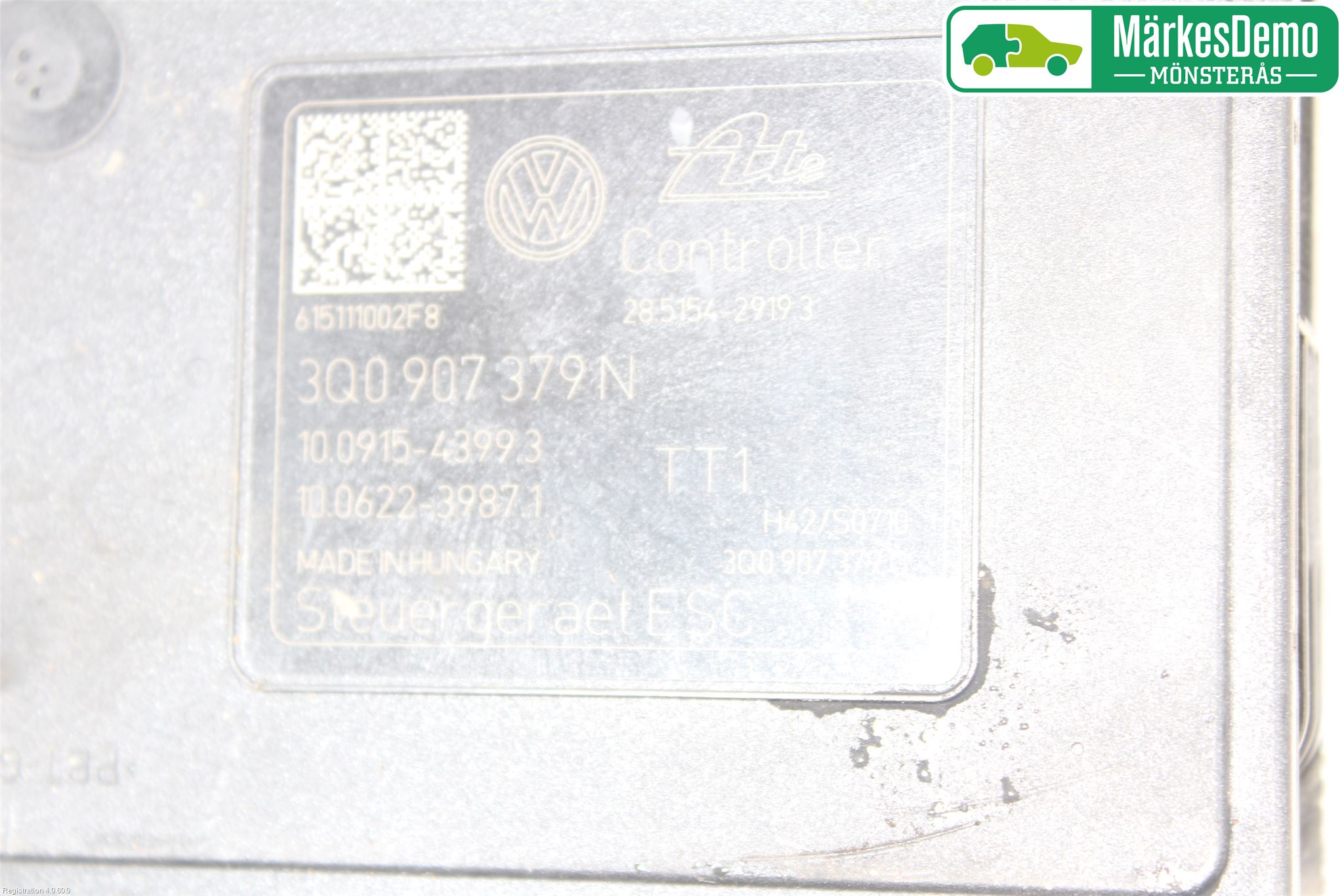 Volkswagen VW PASSAT 15-19 Abs Hydraulaggregat