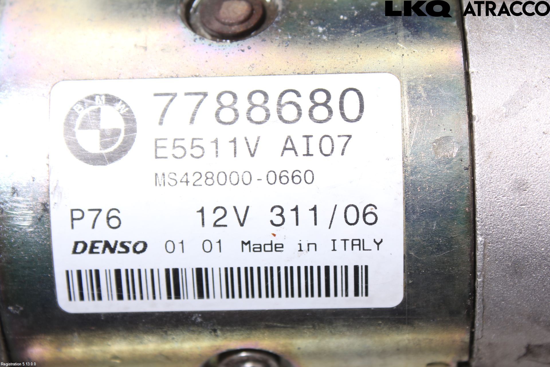 BMW 5 E60/61 Sed/Tou 02-10 Startmotor Diesel