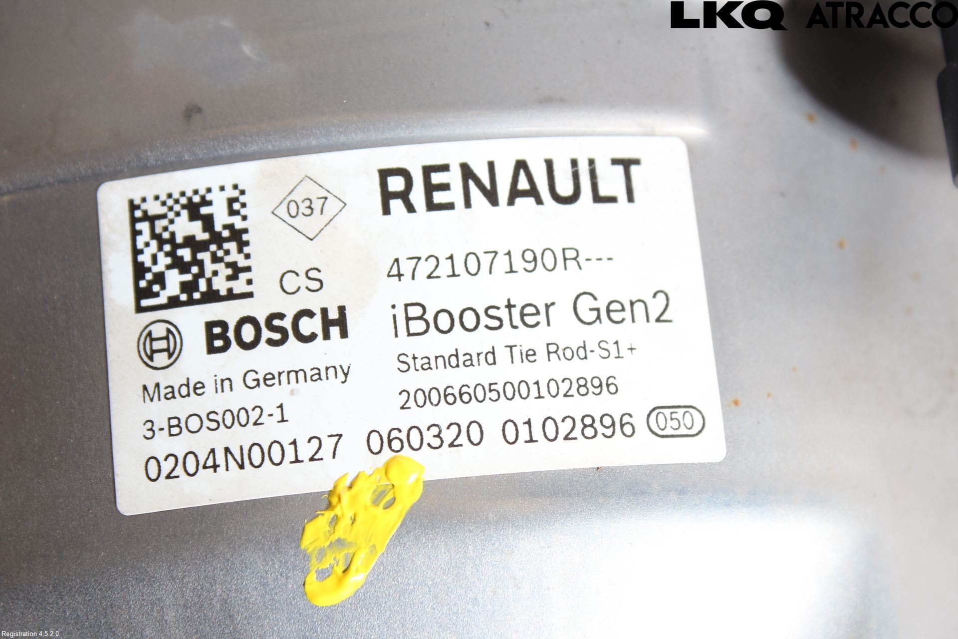 Renault ZOE/E-TECH 13- Bromsservo