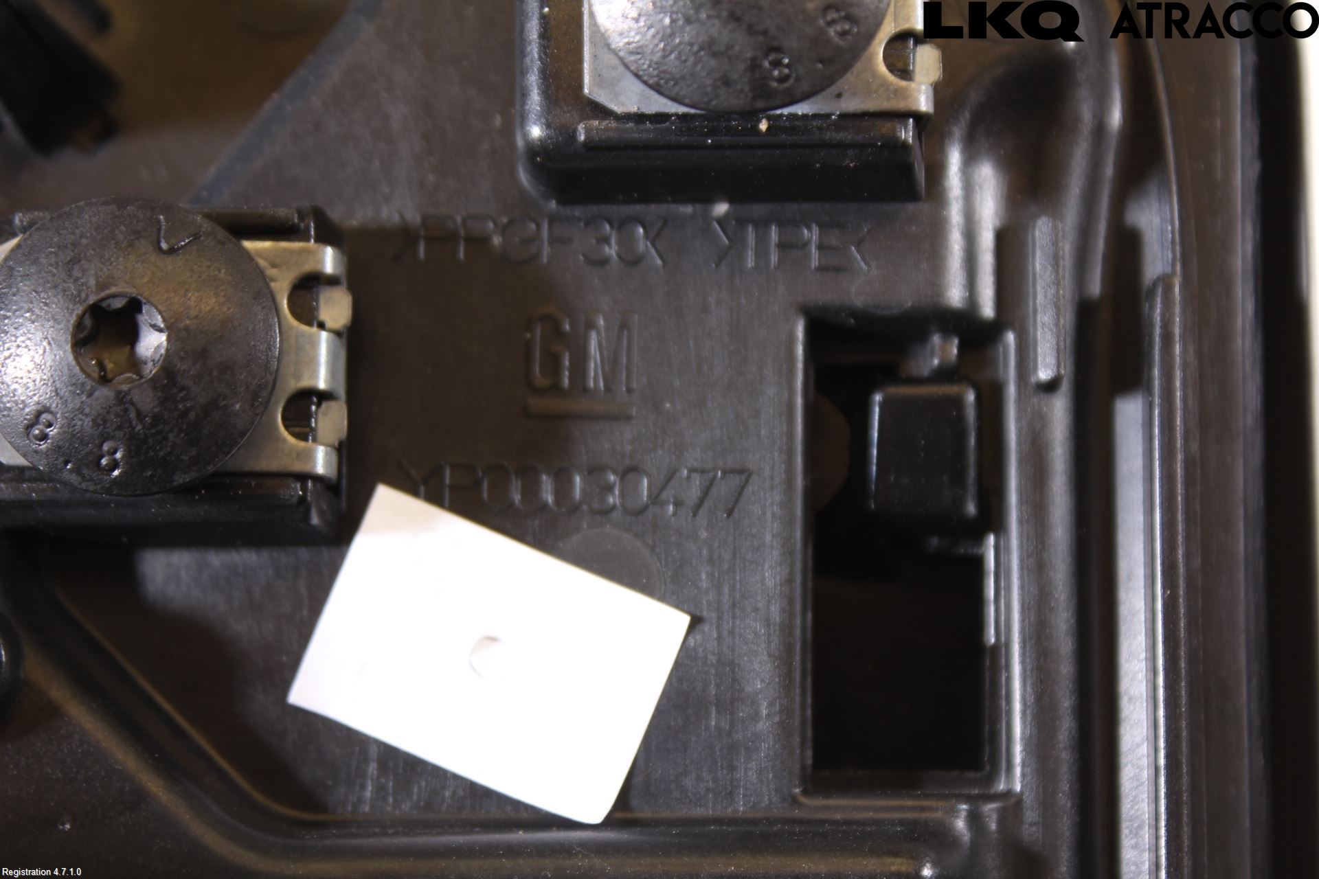 Opel GRANDLAND X 18- Bakruta - Dekorlist