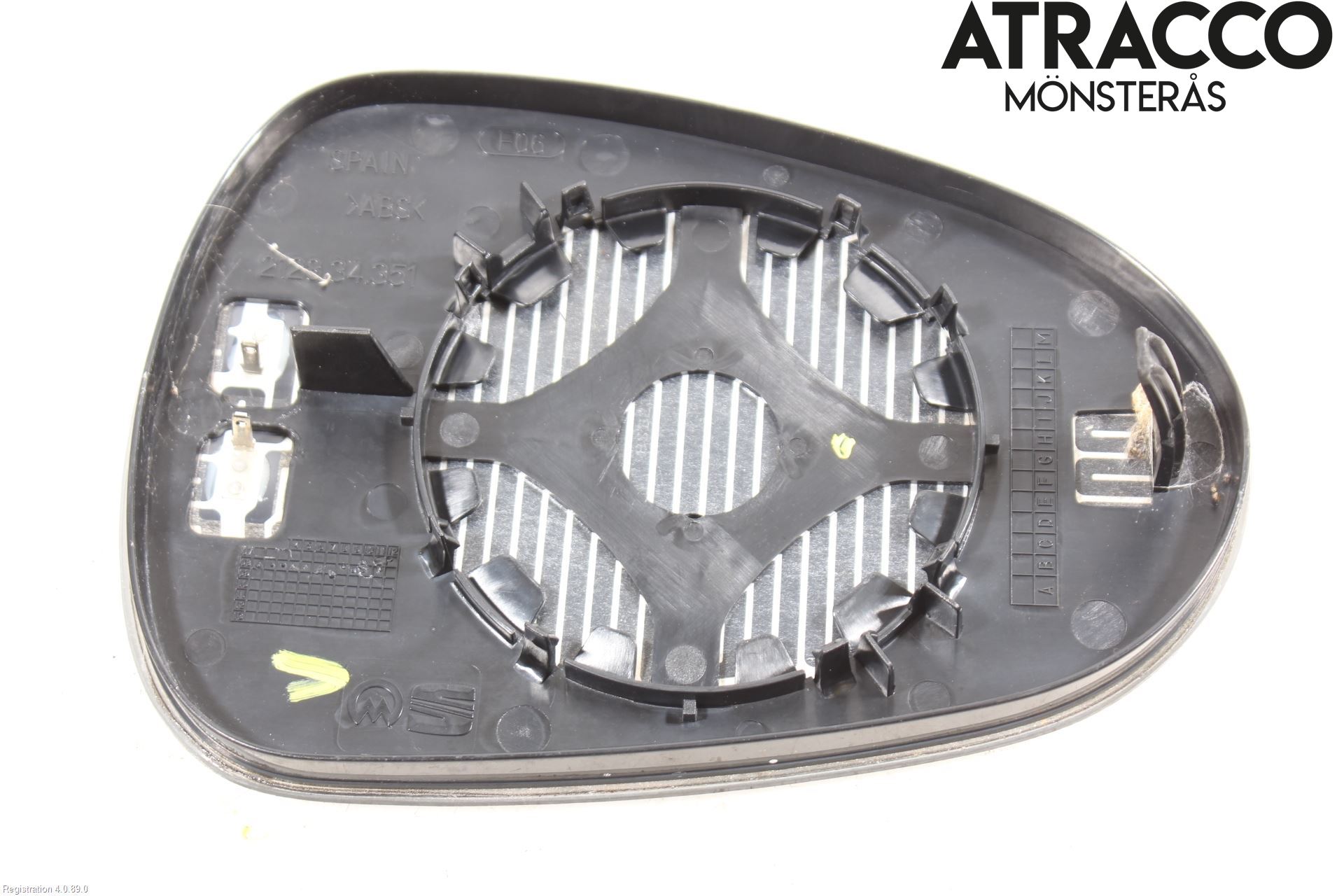 Seat IBIZA IV 08-16 Spegelglas Vä