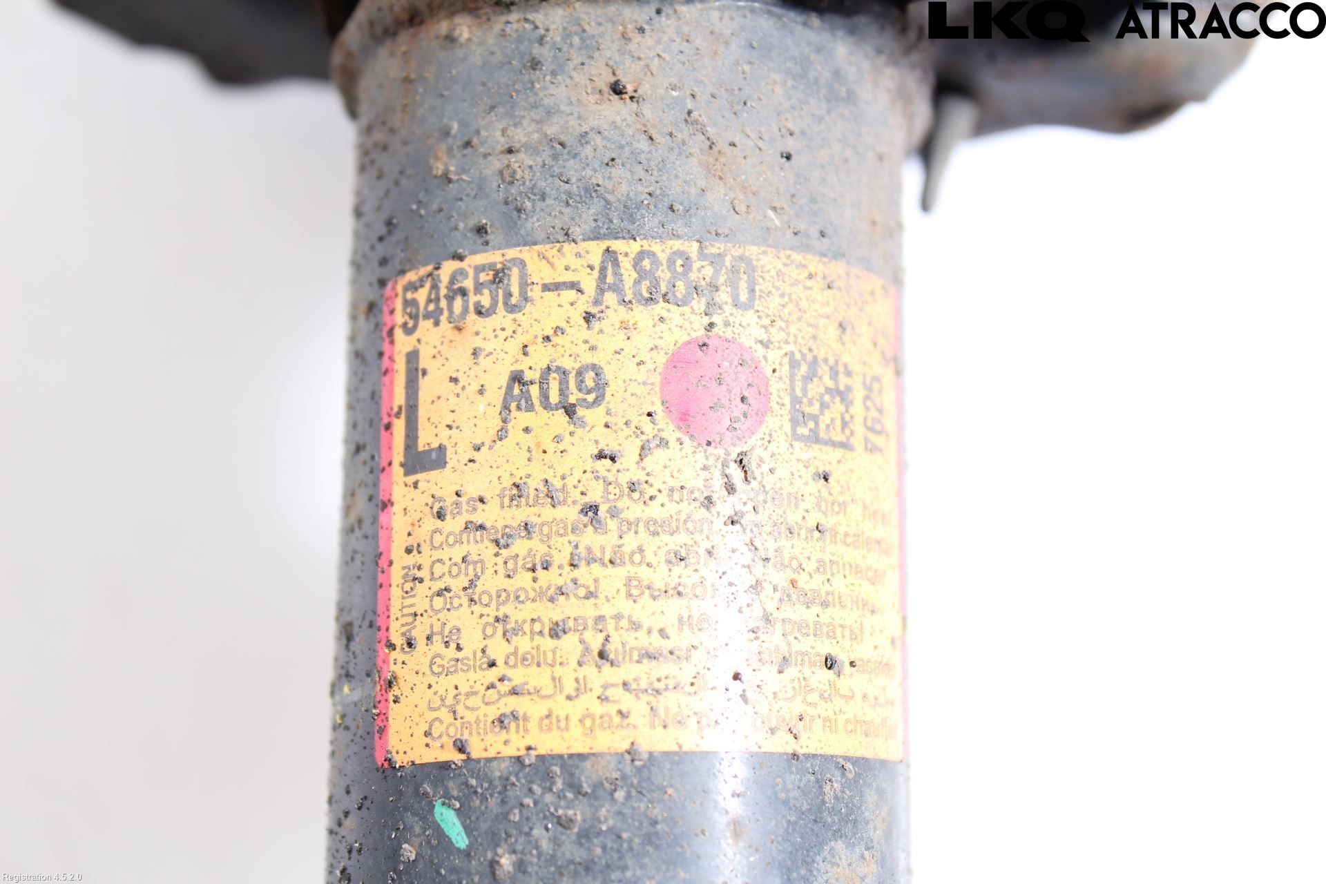 Kia OPTIMA 16-20 Fjäderben Fram Vänster