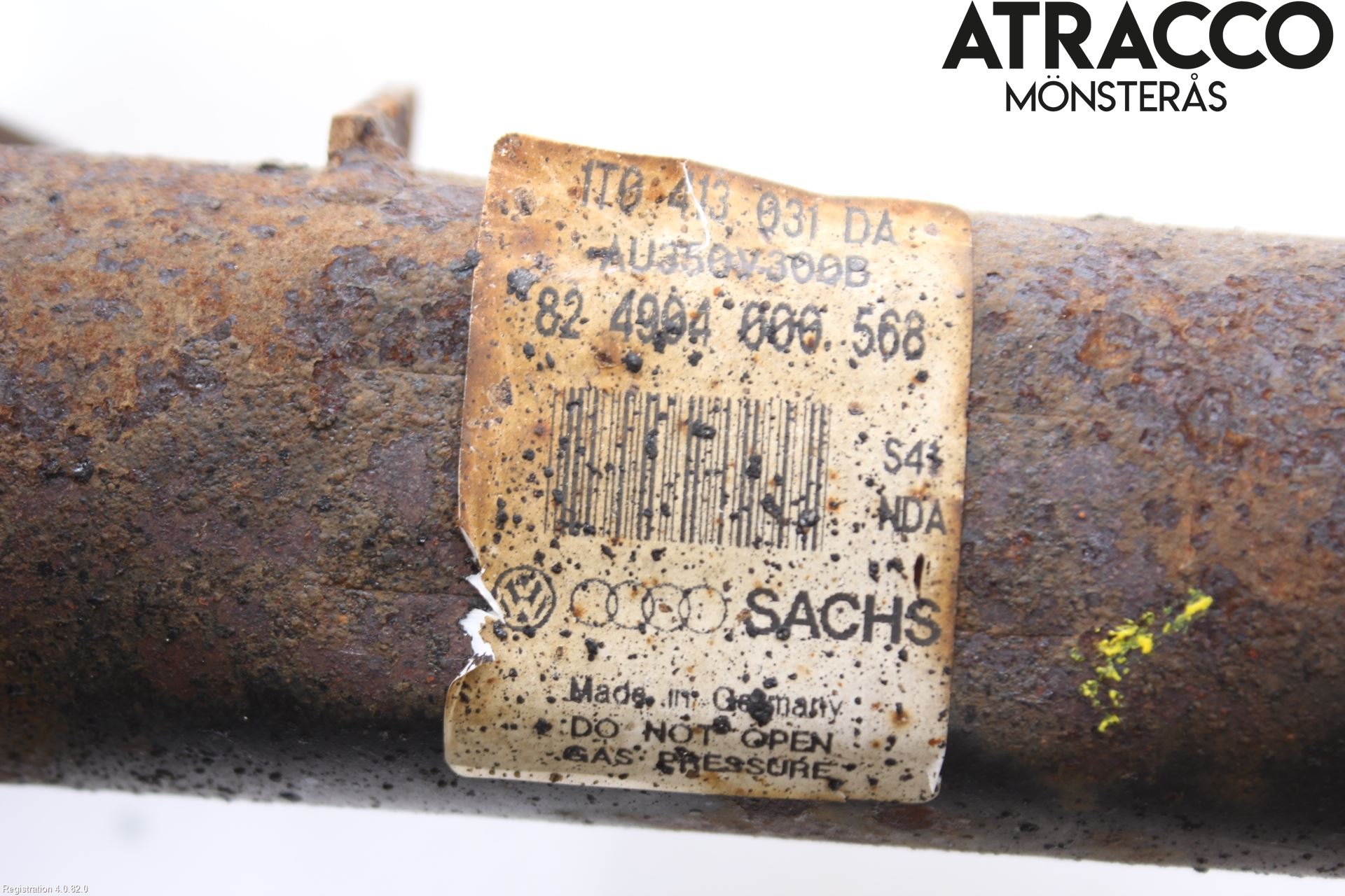 Audi A3/S3 05-13 Fjäderben Fram Höger