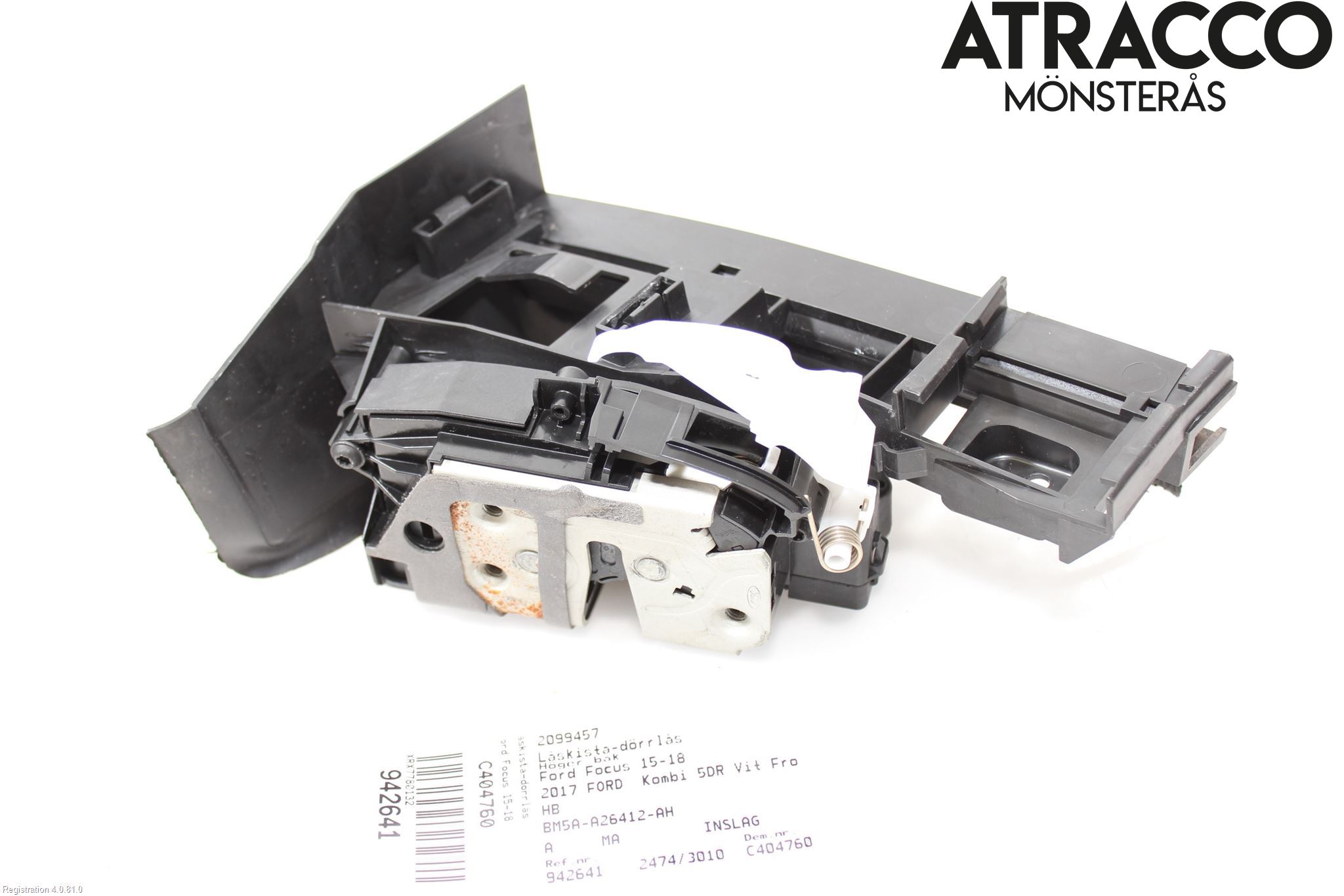 Ford FOCUS 15-18 Låskista-Dörrlås