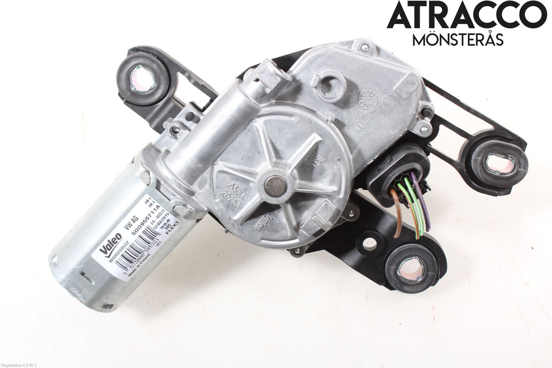 Volkswagen VW GOLF / E-GOLF VII 13-20 Torkarmotor Baklucka