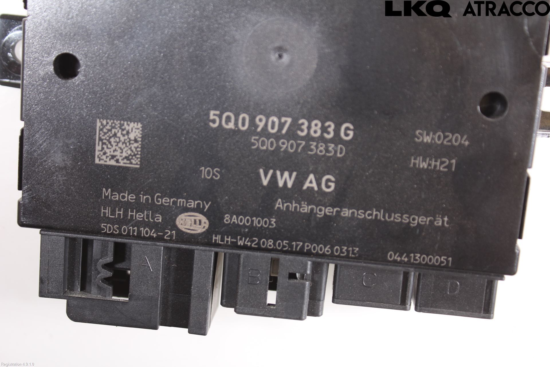 Volkswagen VW PASSAT 15-19 Styrenhet Dragkrok