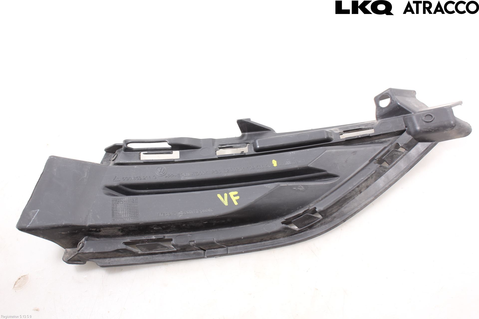 Volkswagen VW GOLF / E-GOLF VII 13-20 Grilldel Vänster