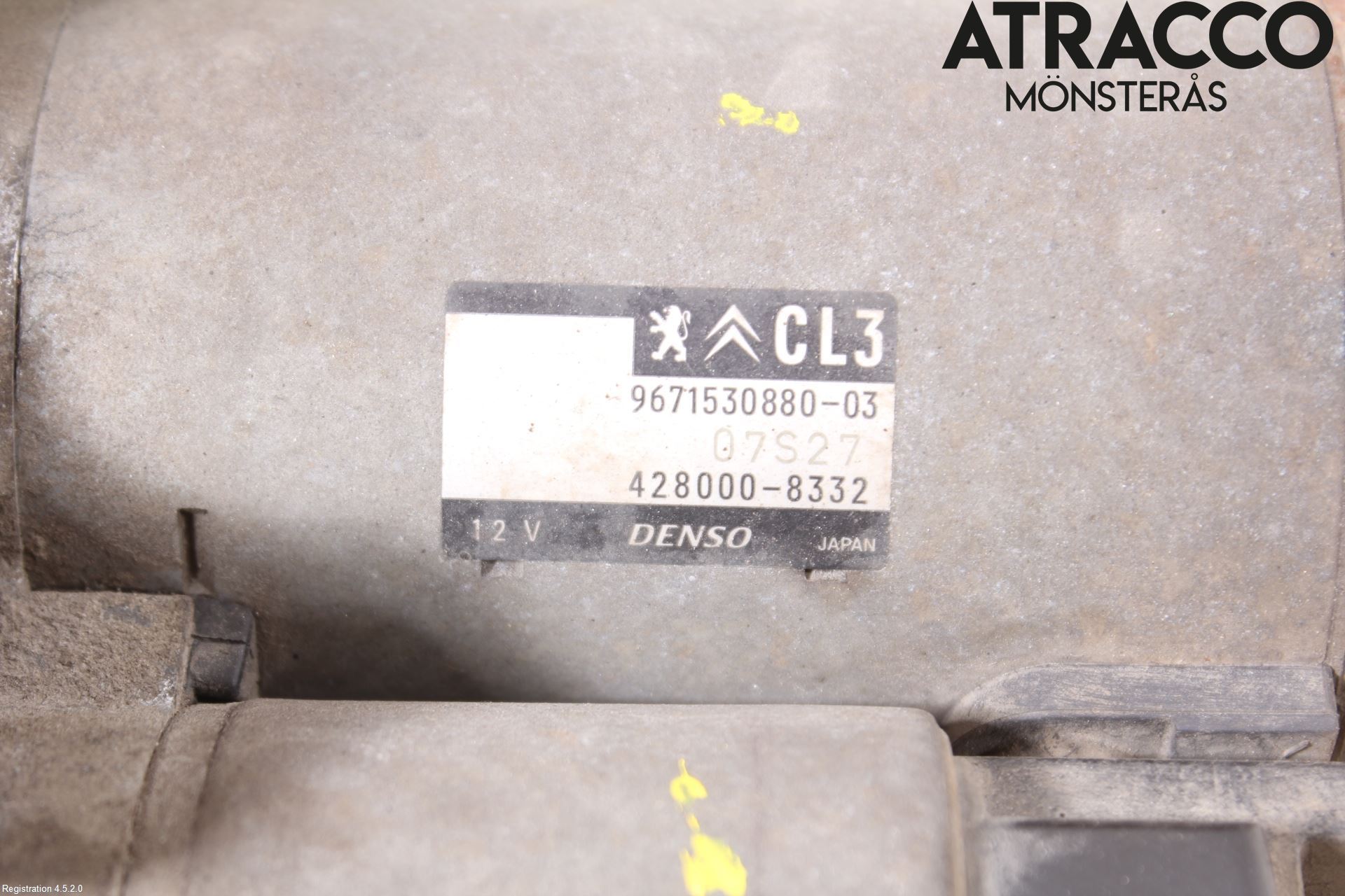 Citroen C3 10-17 Startmotor