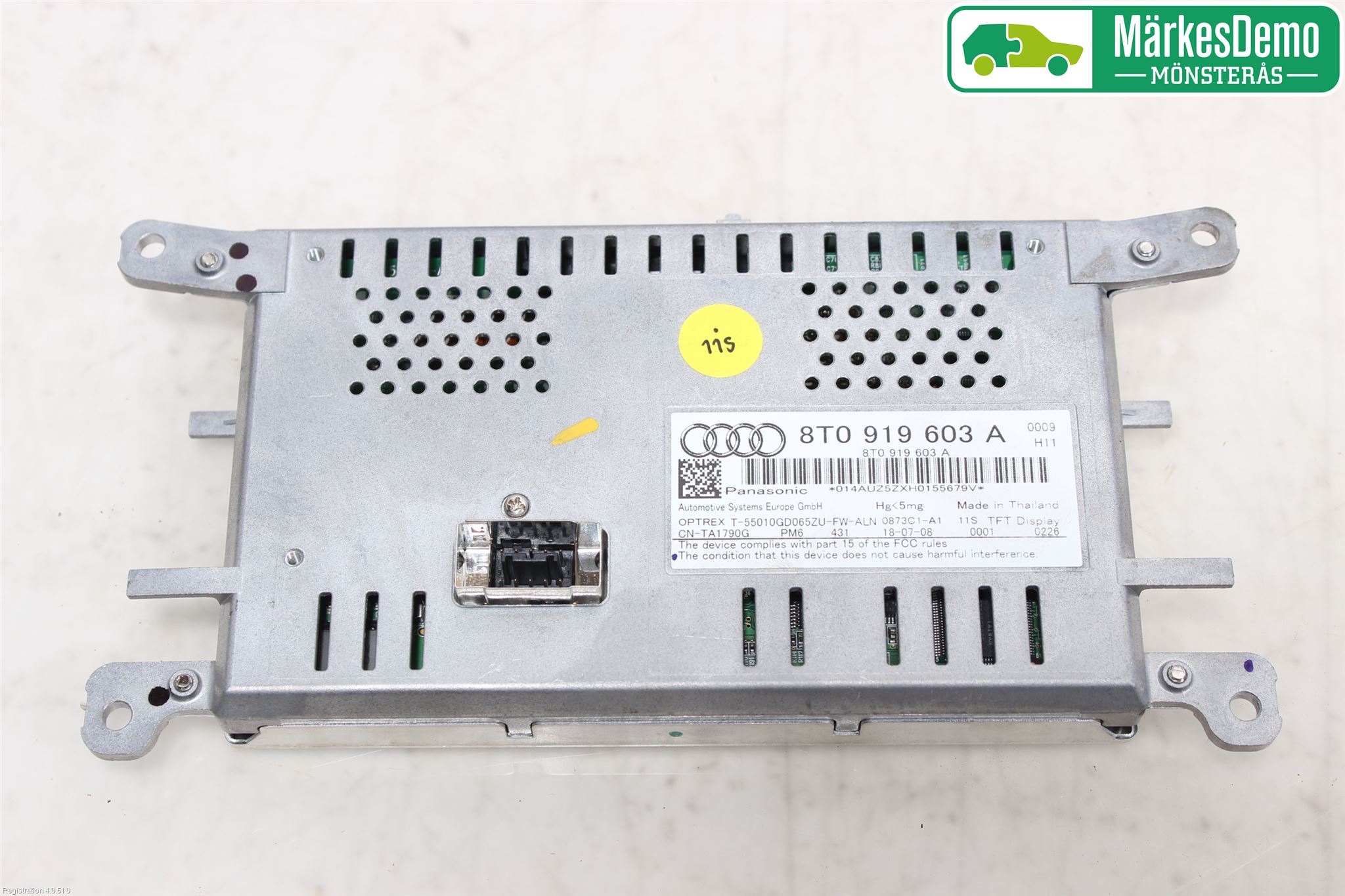 Audi A4/S4 08-11 Multifunktionsdisplay