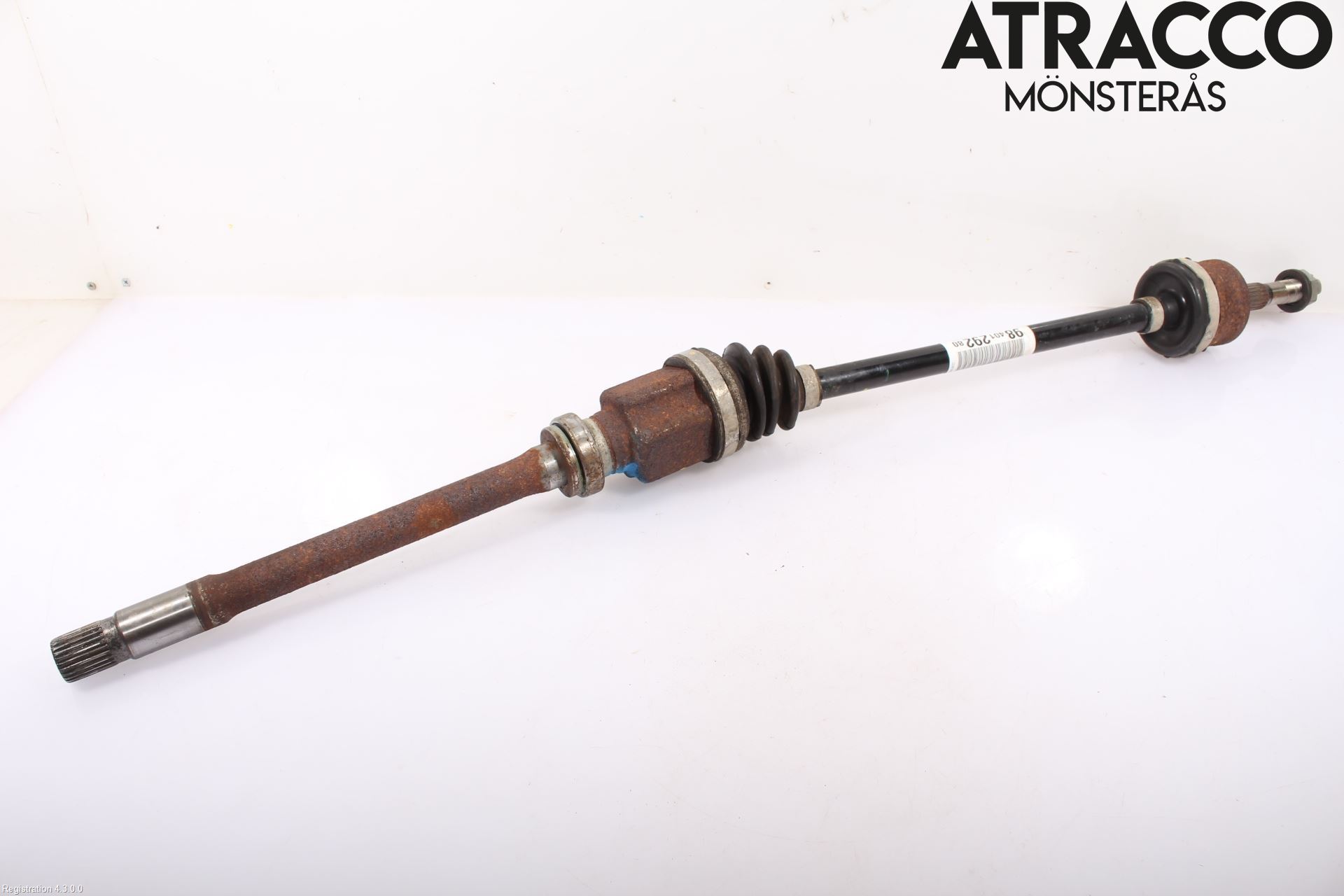 Peugeot 3008 17-24 Drivaxel Fram Höger