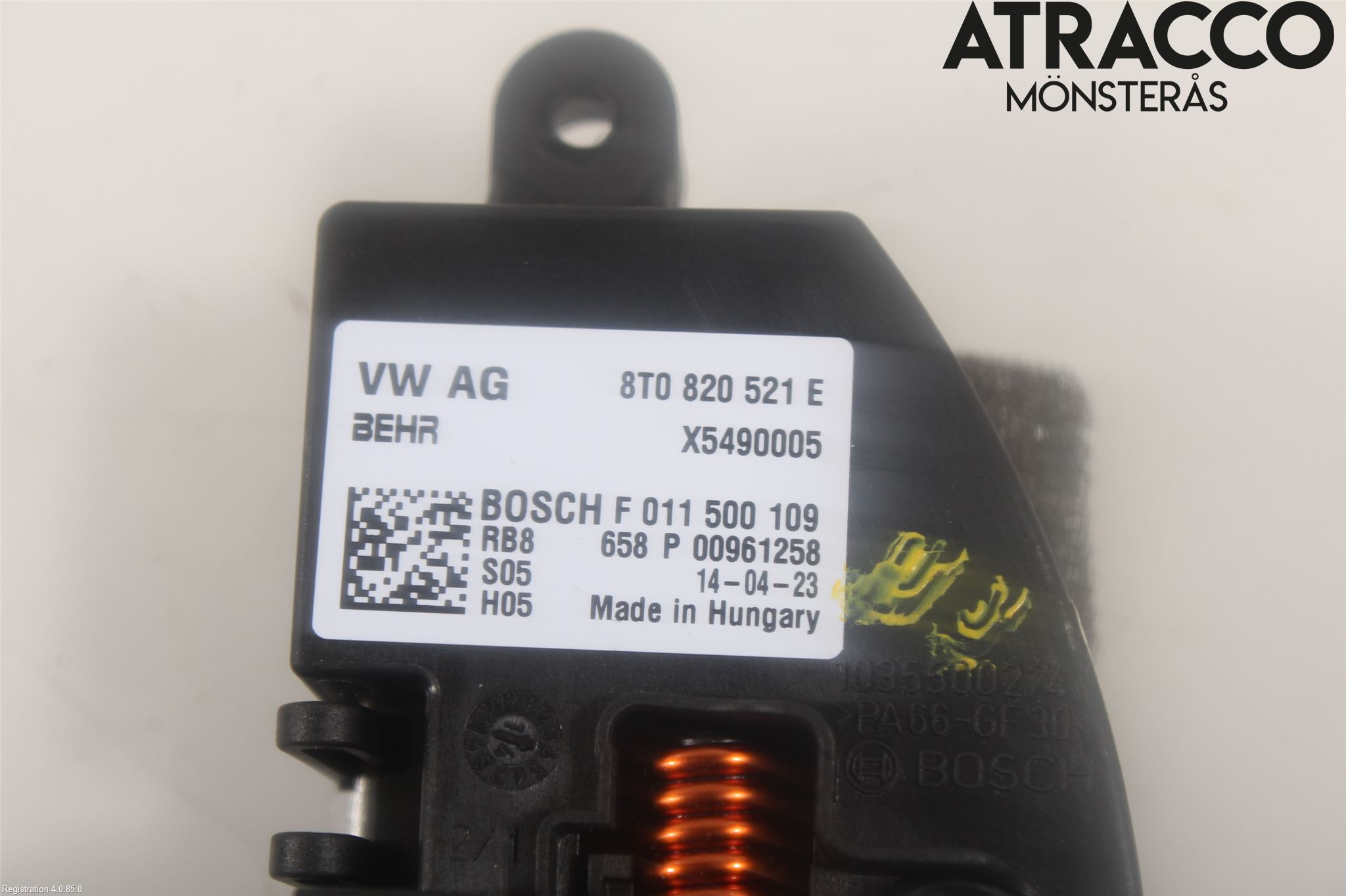 Audi Q5 09-16 Värmefläktsmotstånd