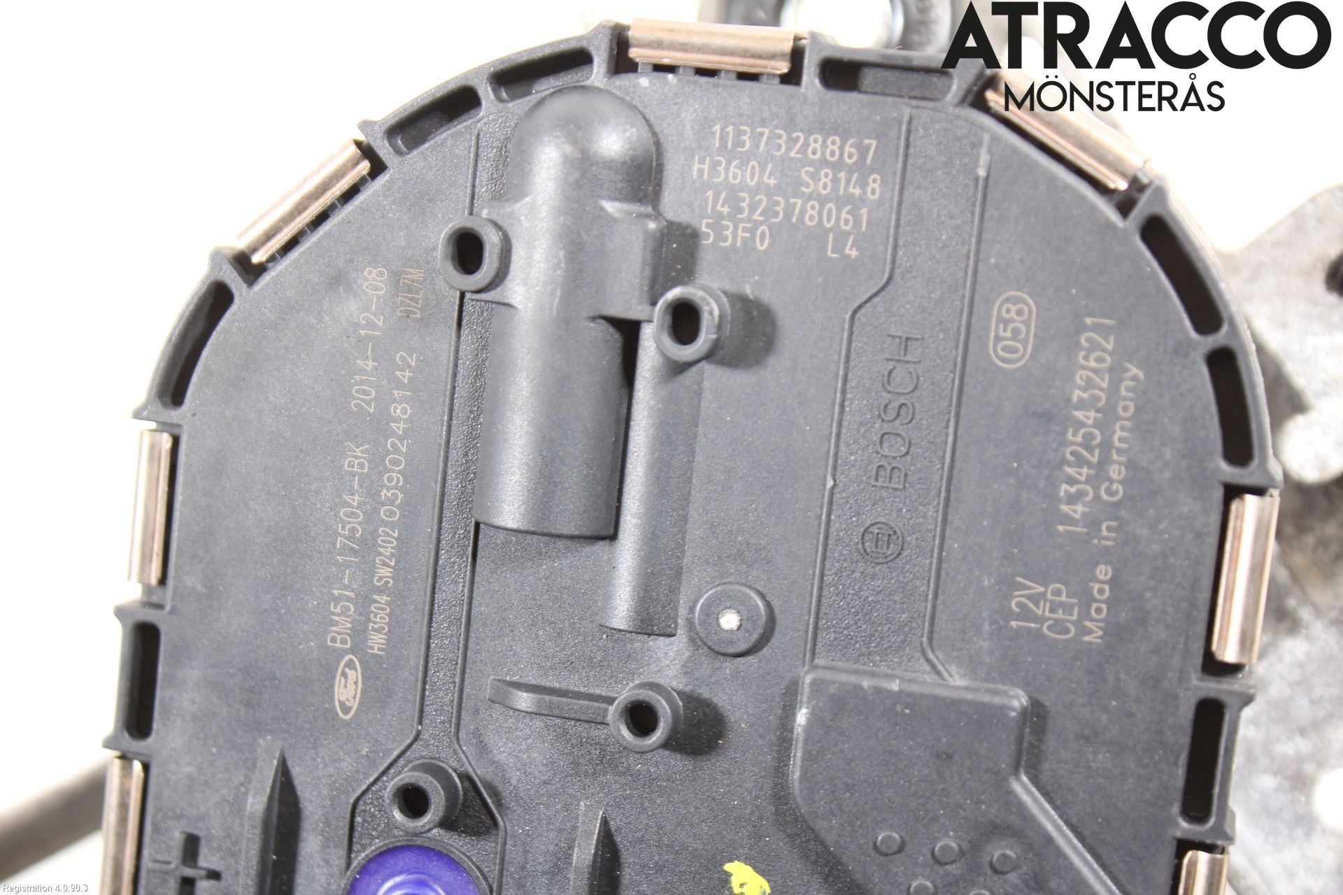 Ford FOCUS 15-18 Torkarmotor Vindruta