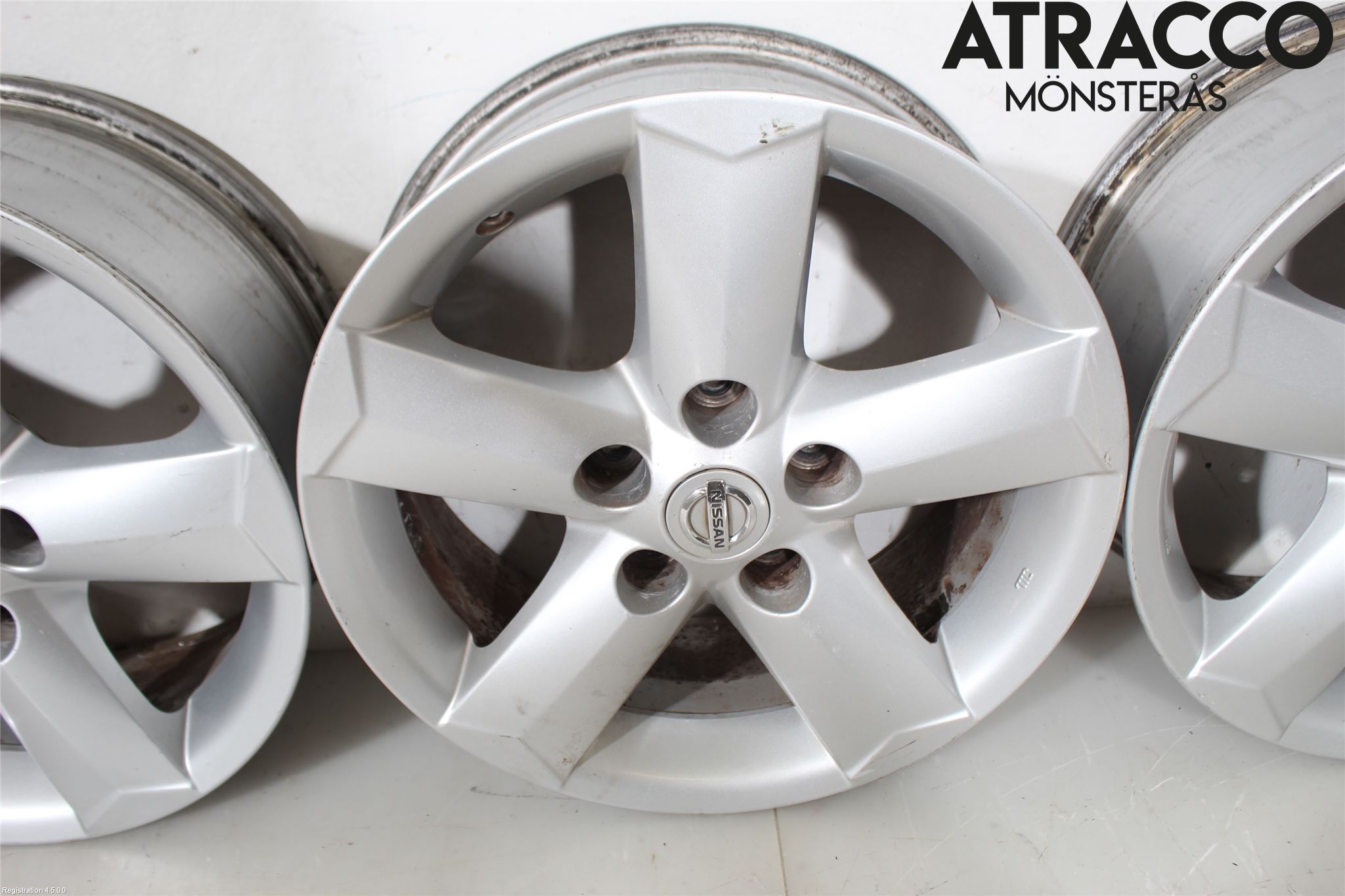 Nissan QASHQAI   07-10 Fälgsats Aluminium