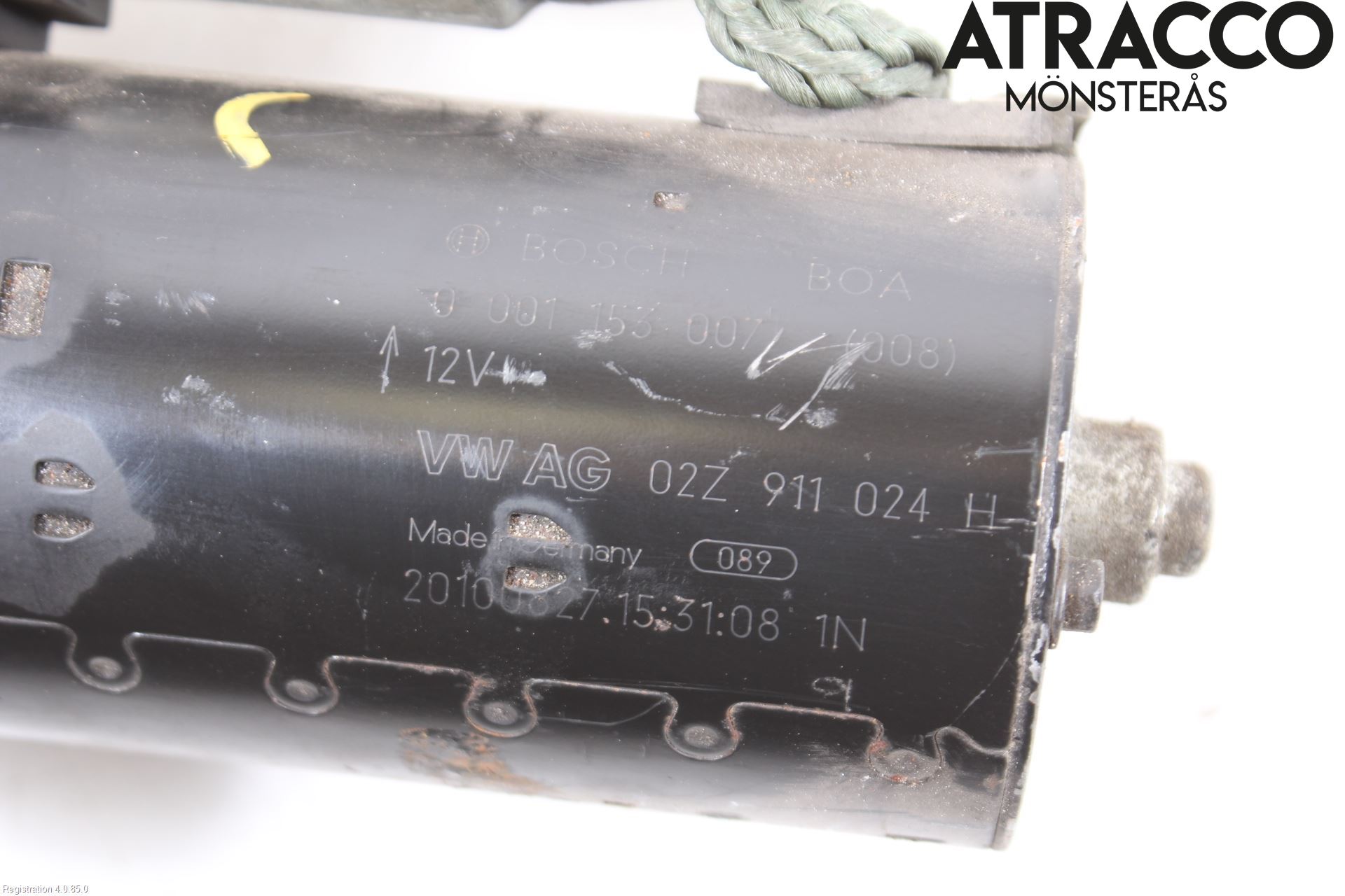 Volkswagen VW GOLF VI 09-13 Startmotor Diesel