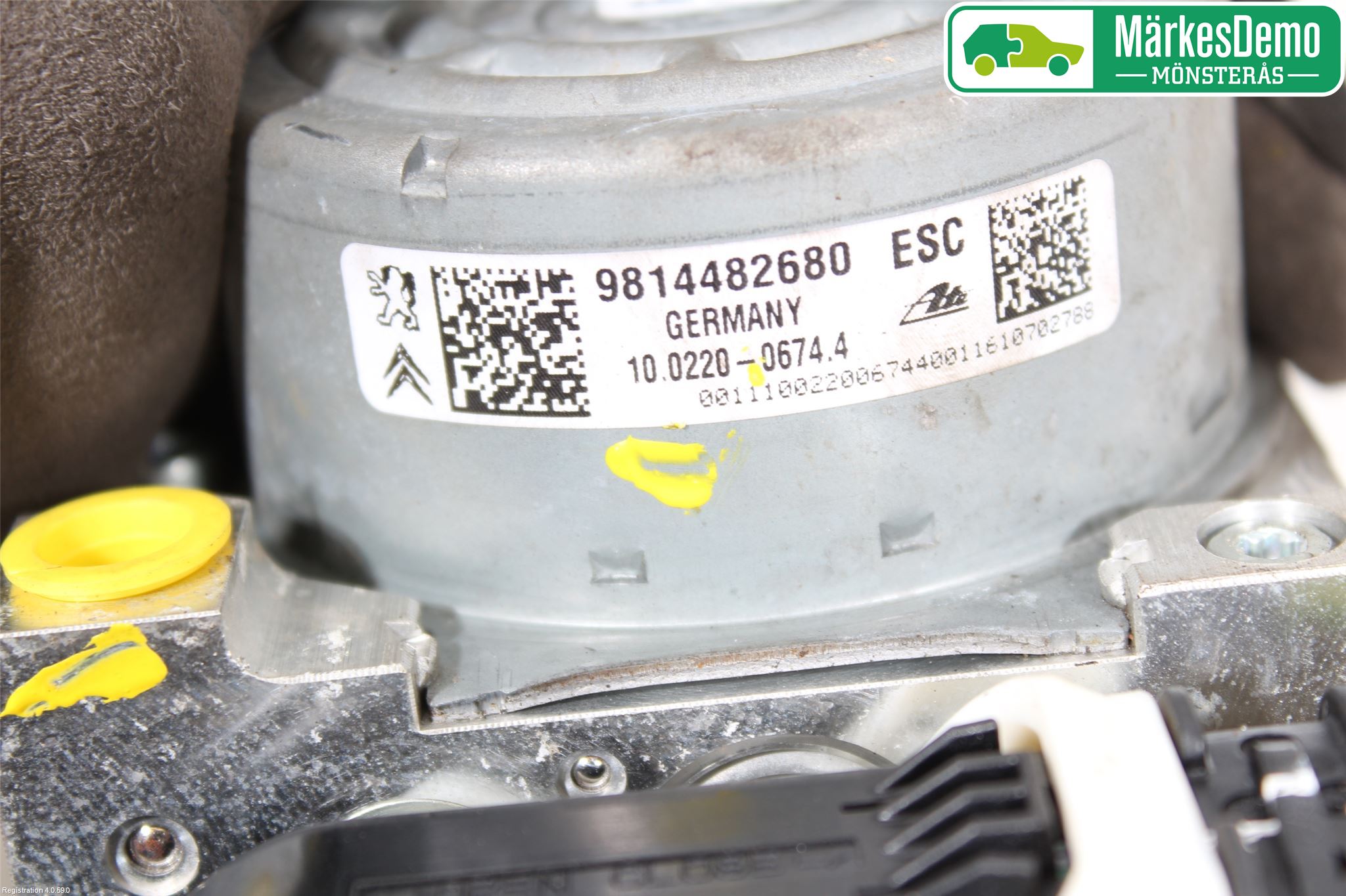Peugeot PEUGOT 208 16-19 Abs Hydraulaggregat