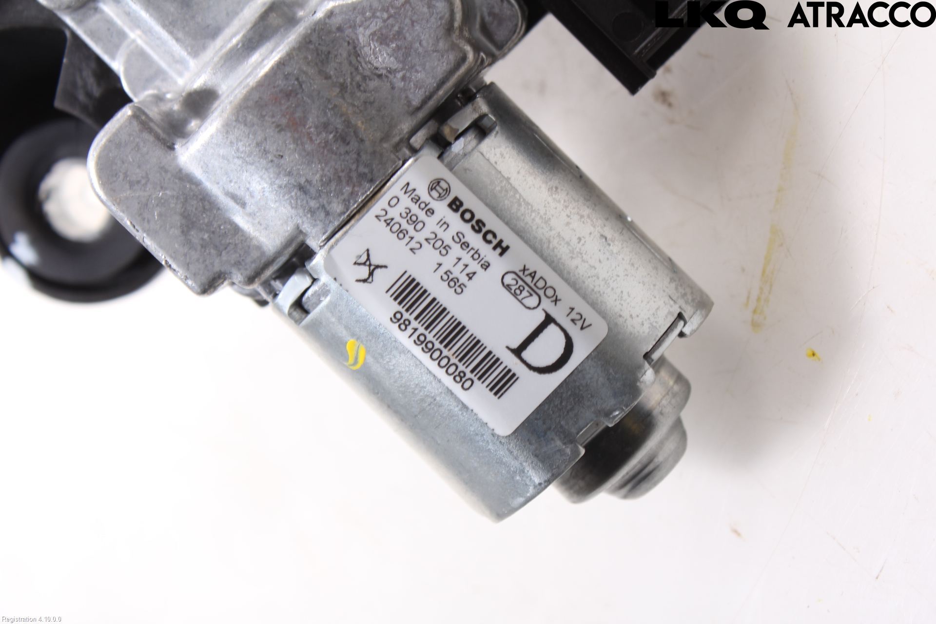Opel CORSA F, CORSA-E 20- Torkarmotor Baklucka
