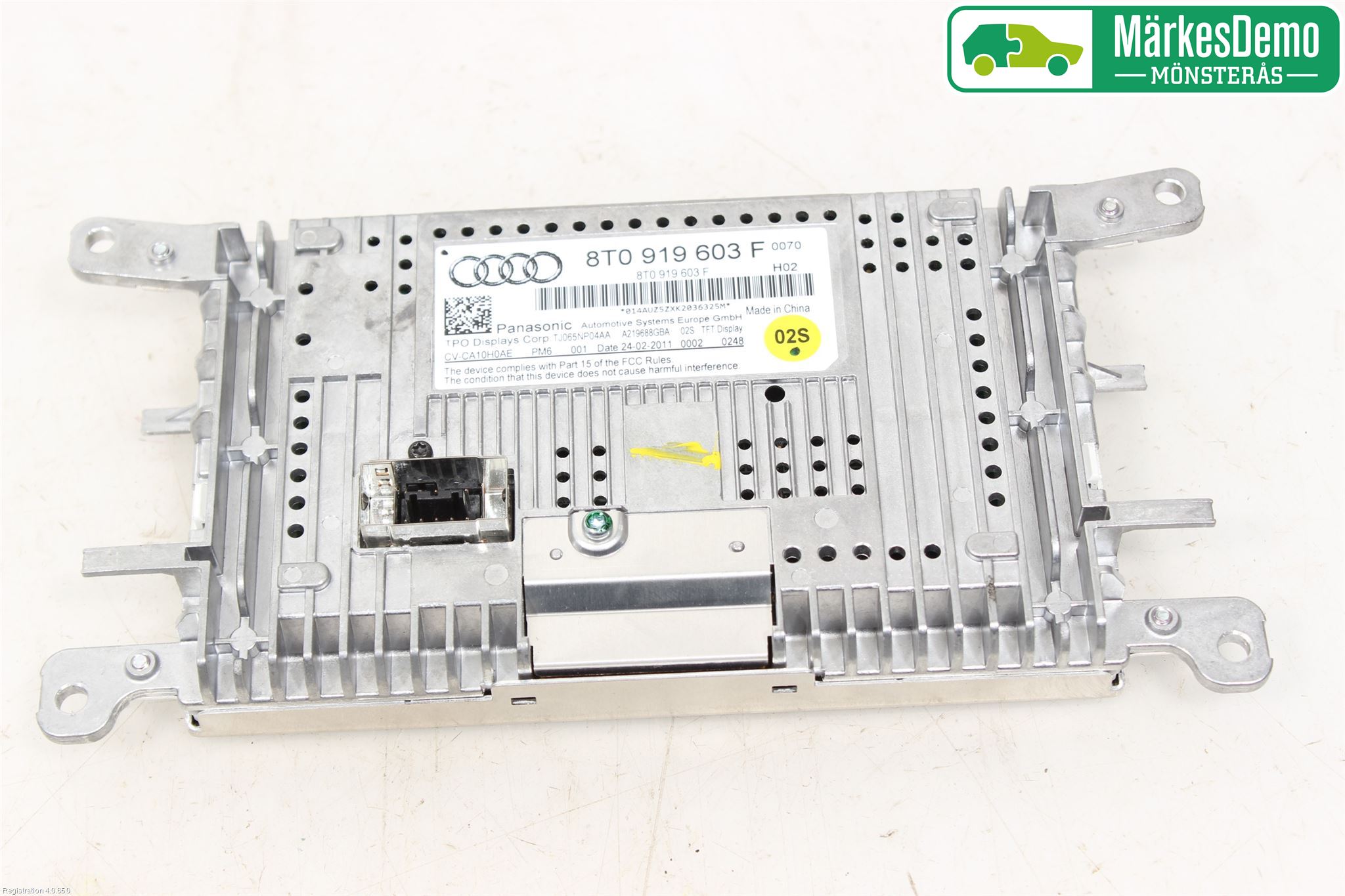 Audi A4/S4 08-11 Multifunktionsdisplay