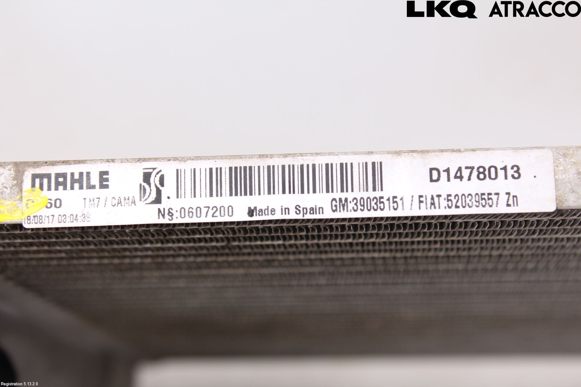 Opel CORSA E 15-19 Ac Kondensor-Kylare