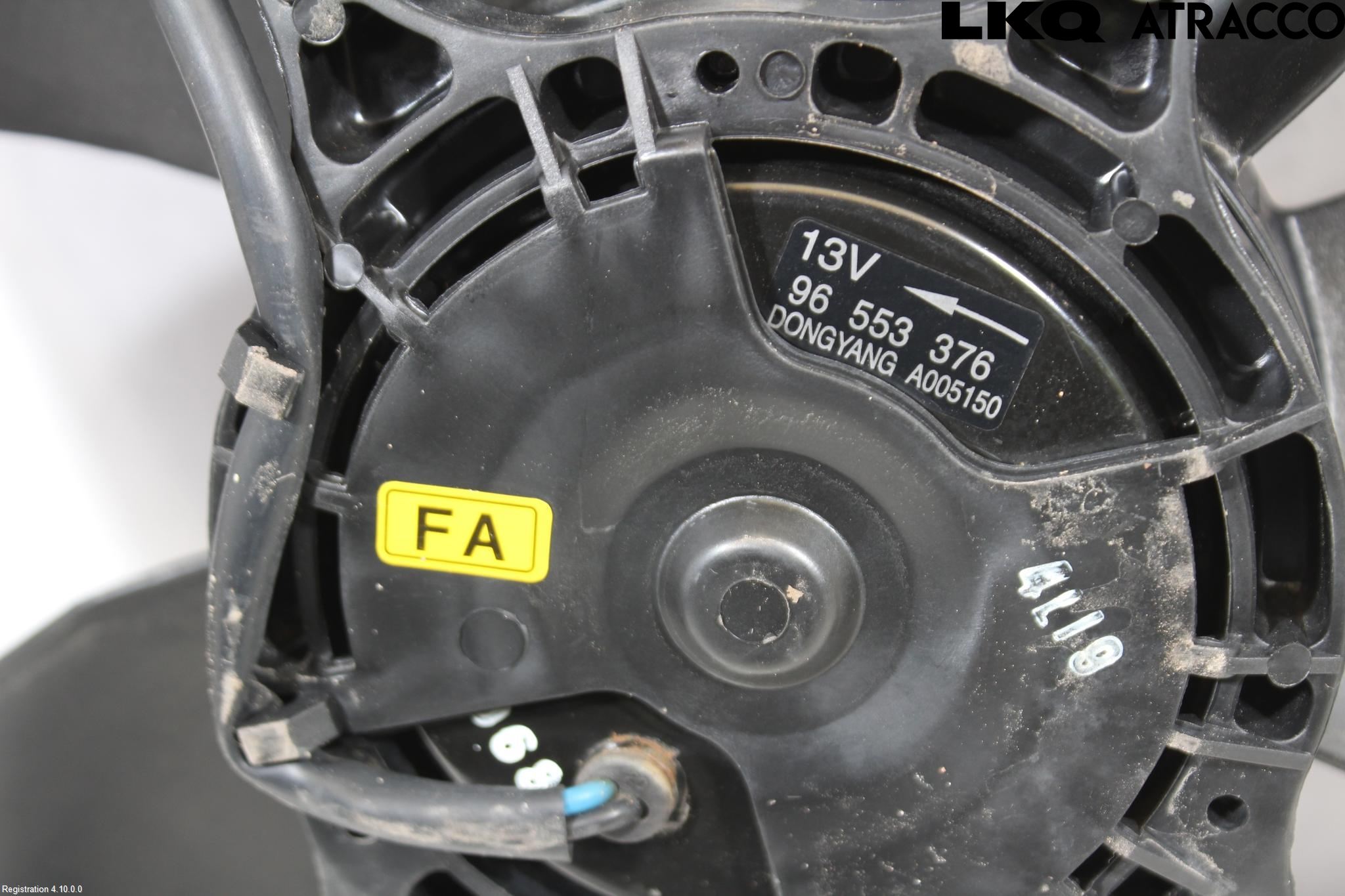 Chevrolet LACETTI Kylfläkt El