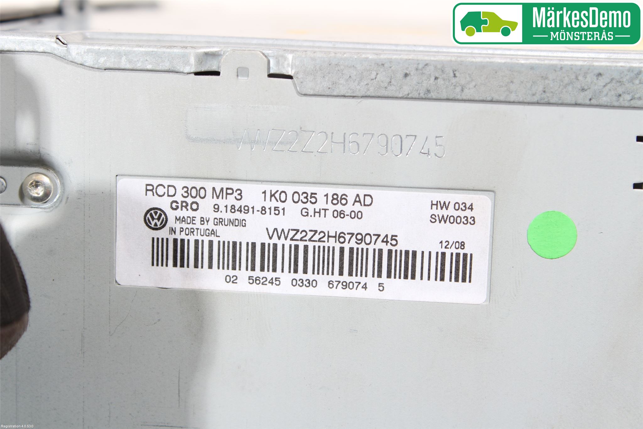 Volkswagen VW PASSAT 05-11 Radio