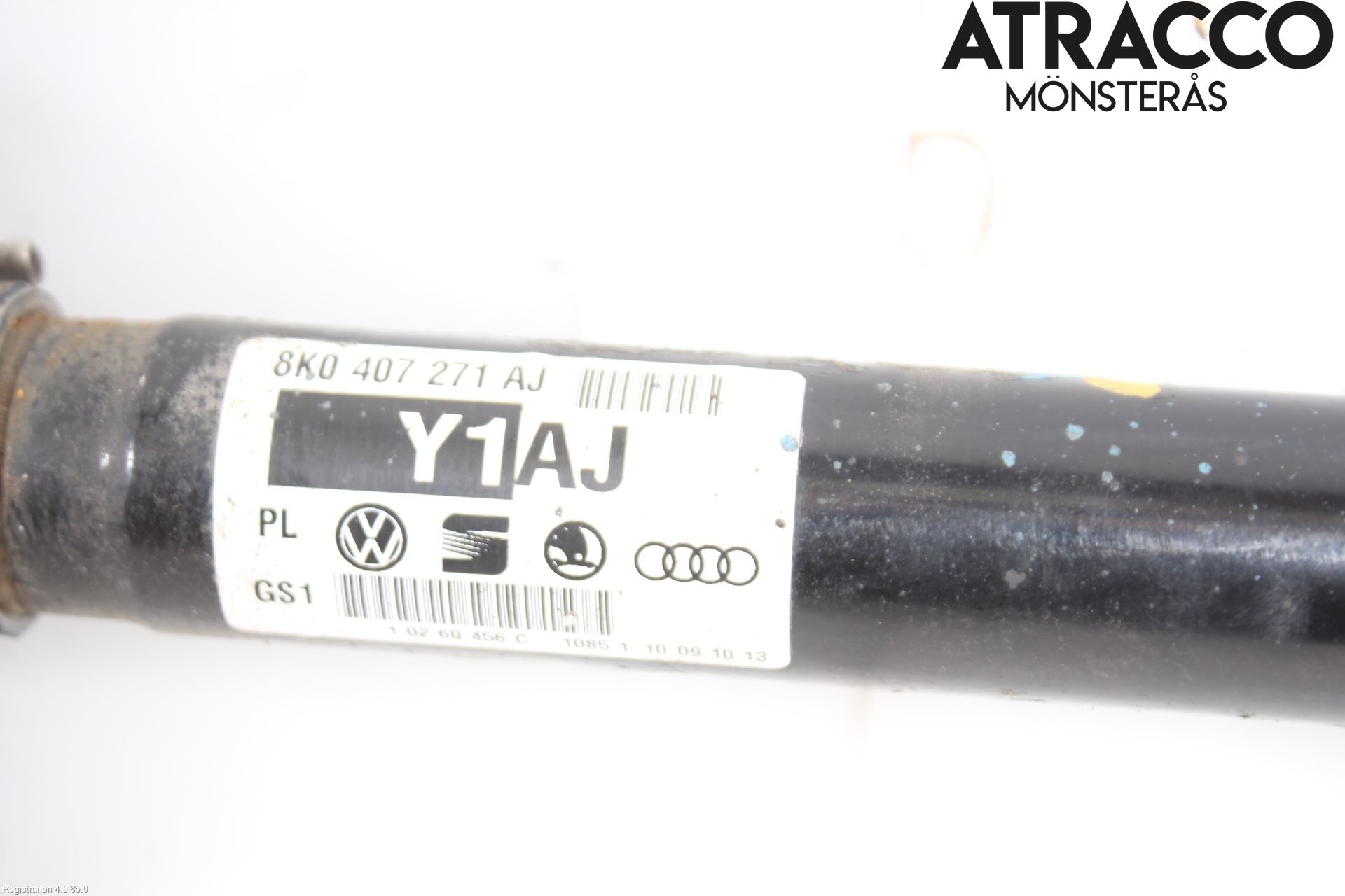 Audi A4 12-15 Drivaxel Fram Höger