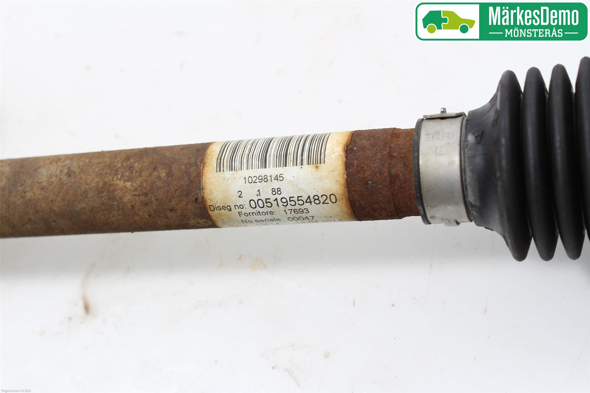 Fiat 500 07- Drivaxel Fram Vänster