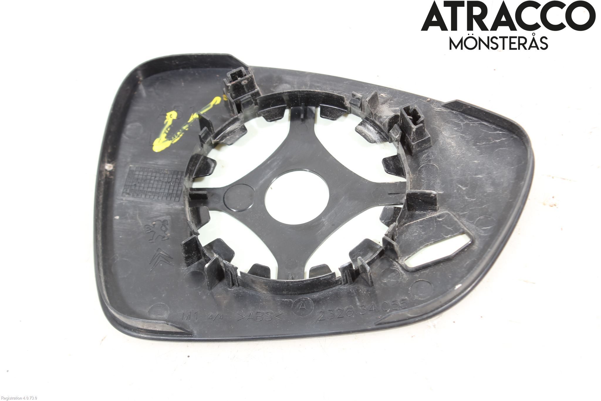 Citroen C3 10-17 Spegelglas Vä