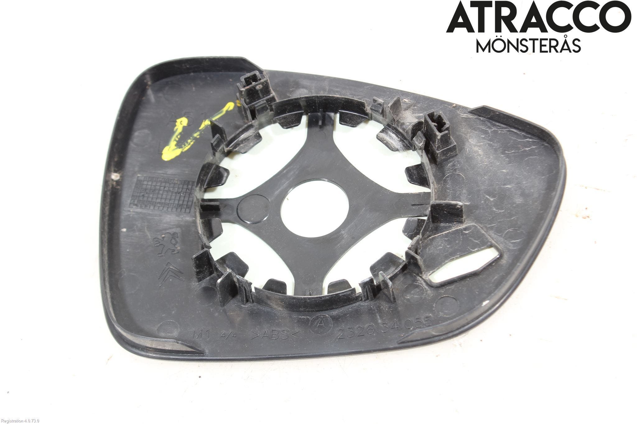 Citroen C3 10-17 Spegelglas Vä