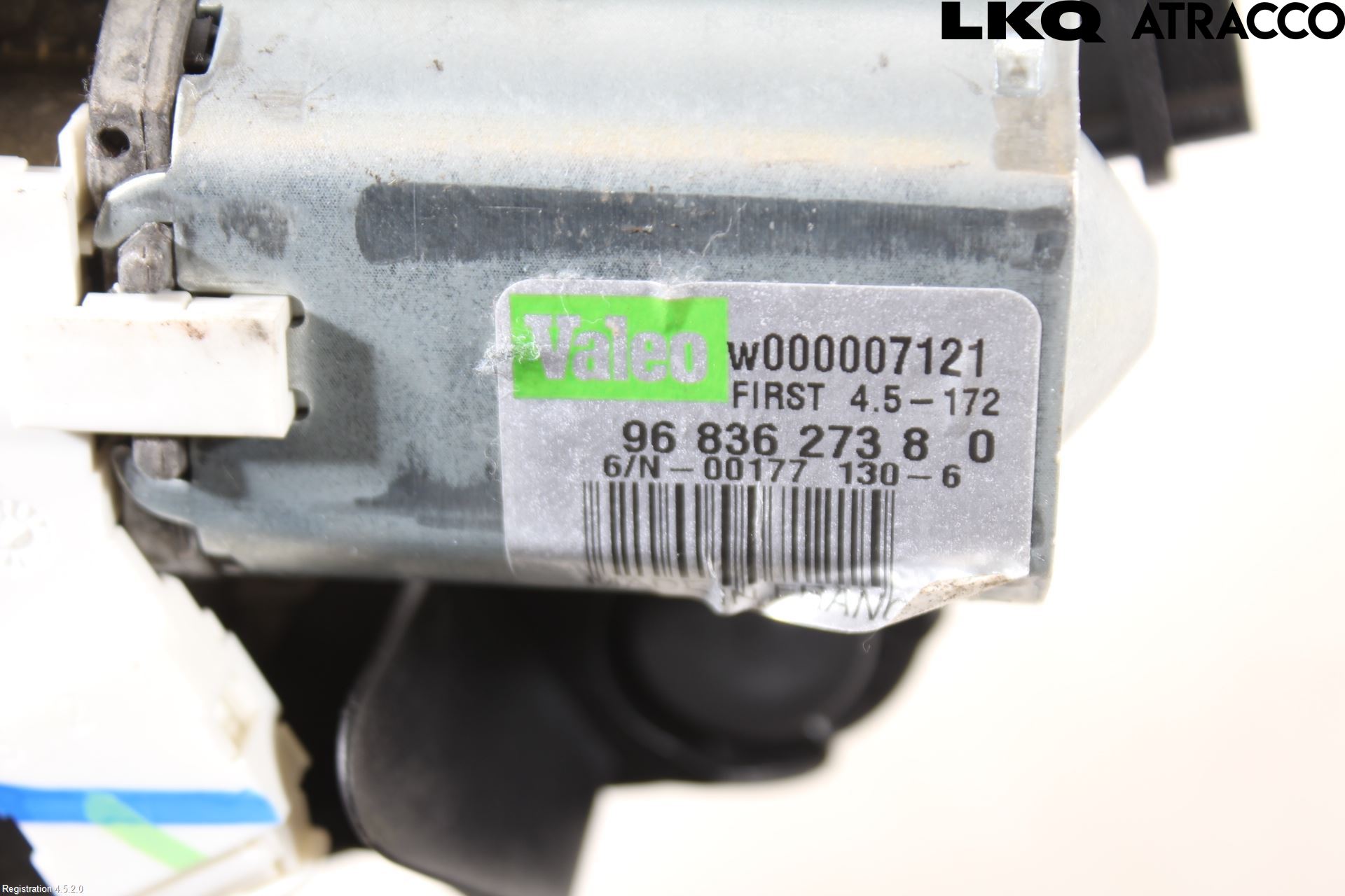 Citroen DS3 Torkarmotor Baklucka