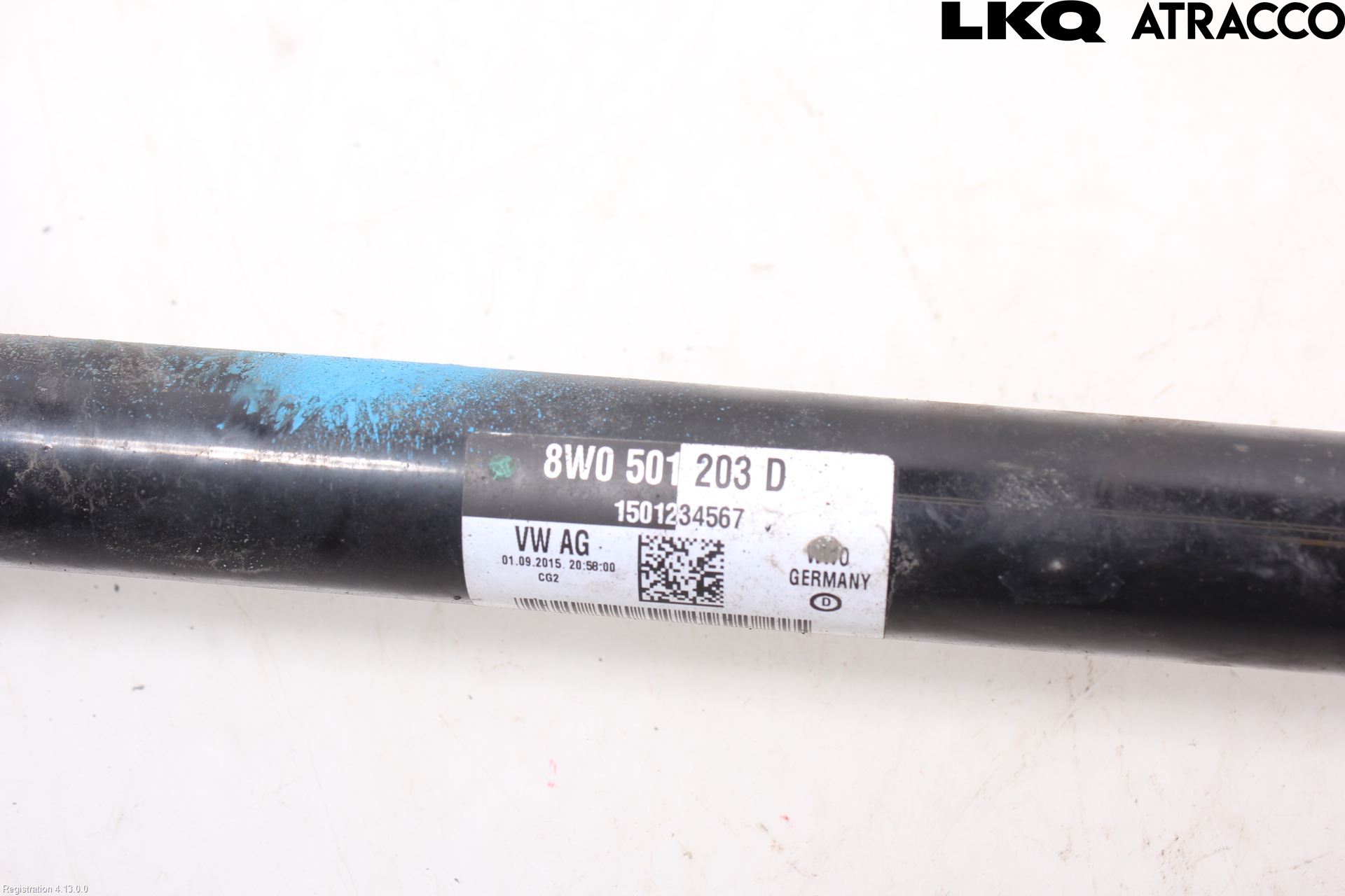 Audi A4/S4 B9 16-19 Drivaxel Bak Höger