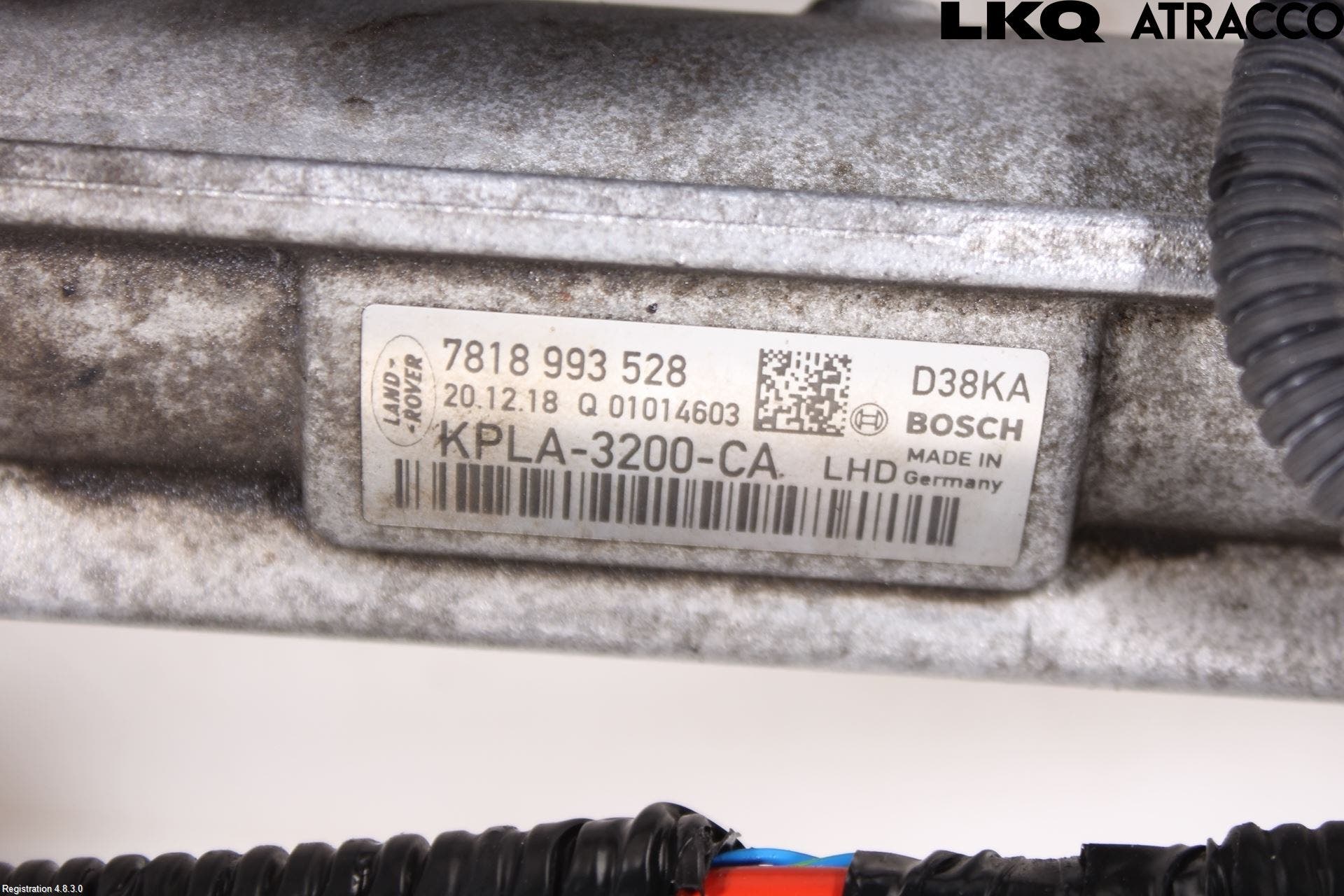 Landrover RANGE ROVER SPORT (L494) 14-22 Styrväxel-Snäcka Elektrisk