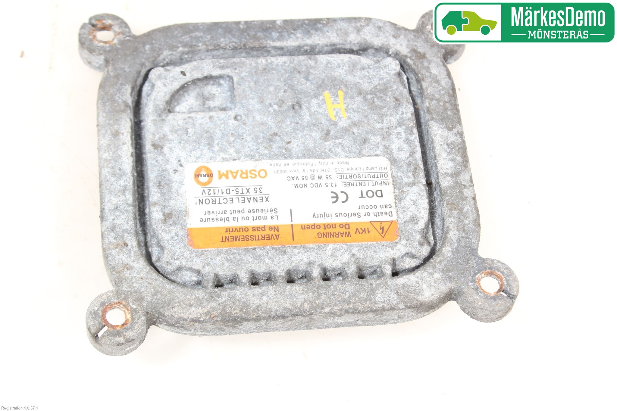 Ford FOCUS 08-11 Styrenhet Strålkastare