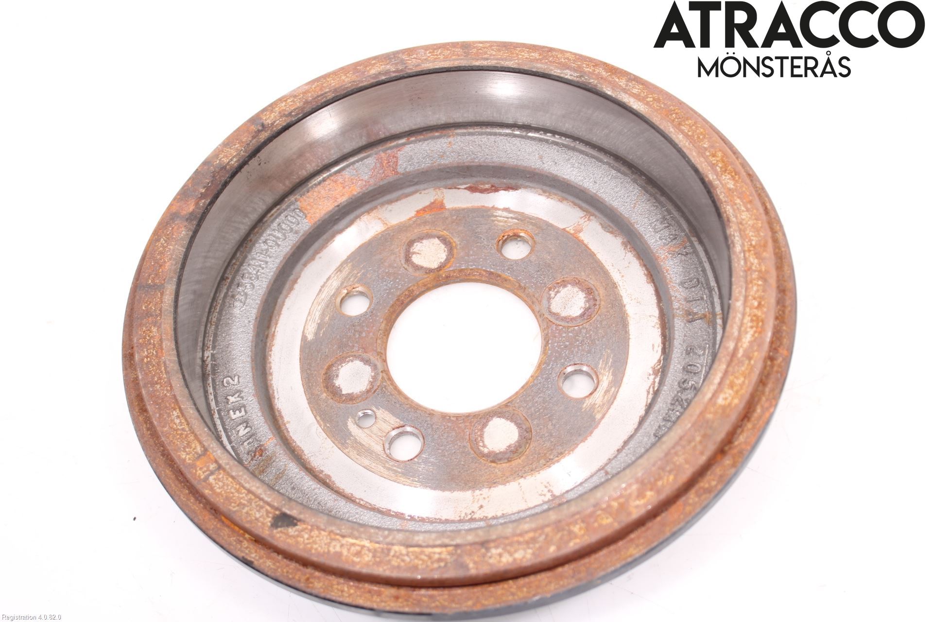 Kia RIO 17- Bromstrumma Bak