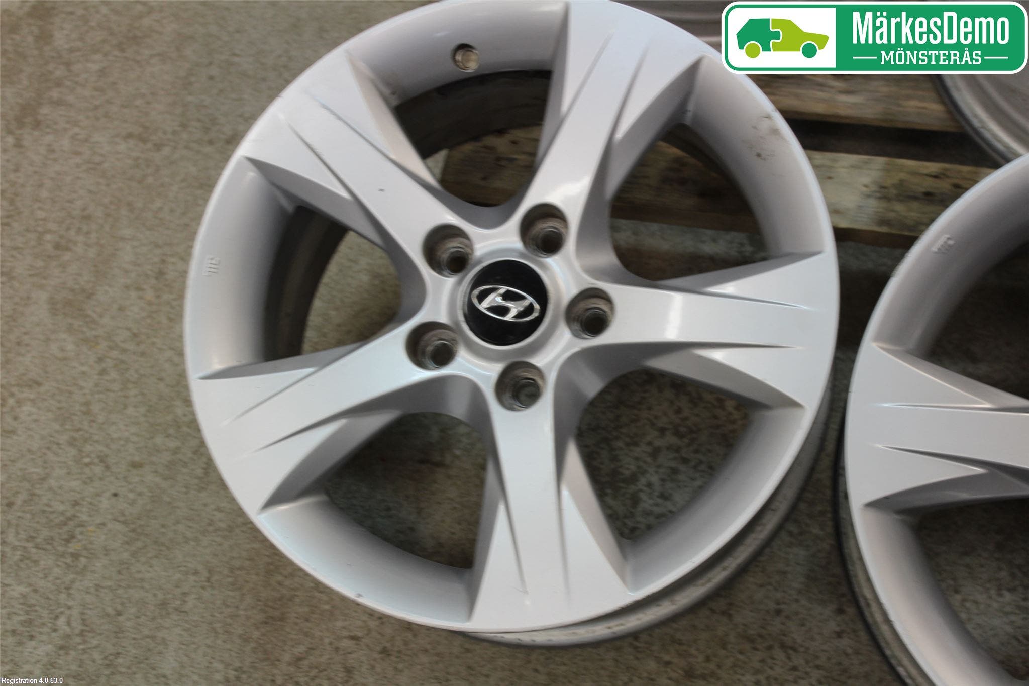 Hyundai i30 FD 07-12 Fälgsats Aluminium