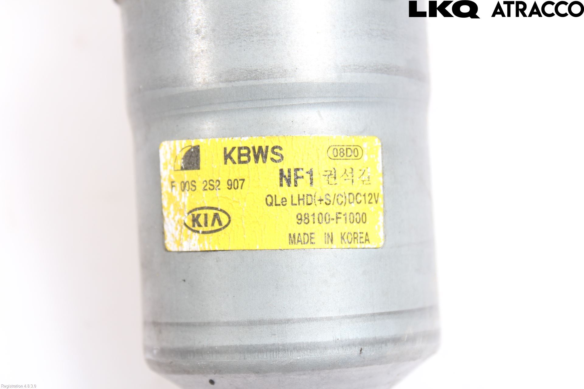 Kia SPORTAGE (QL) 16-21 Torkarmotor Vindruta