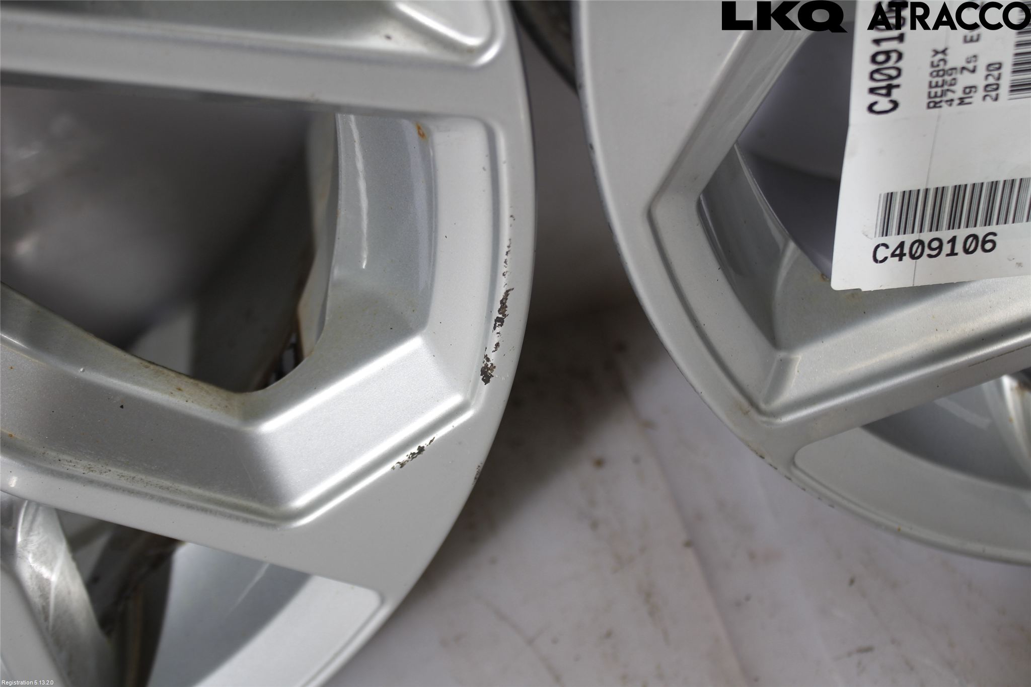 MG ZS EV 20- Fälgsats Aluminium
