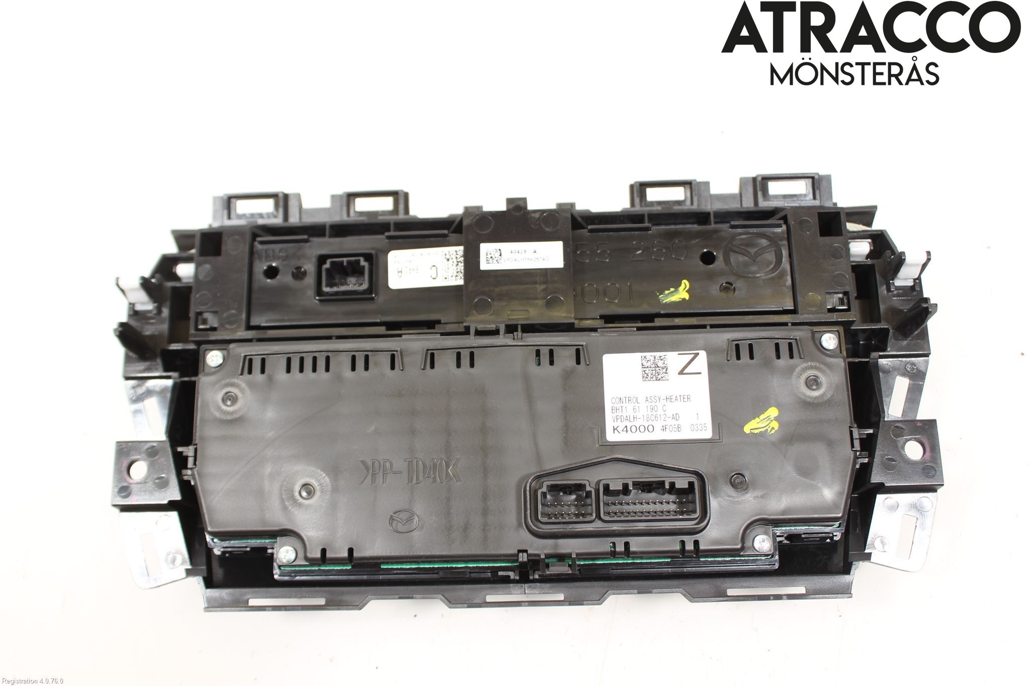 Mazda 3 III 14-19 Ac Styrenhet Ac Manöveren