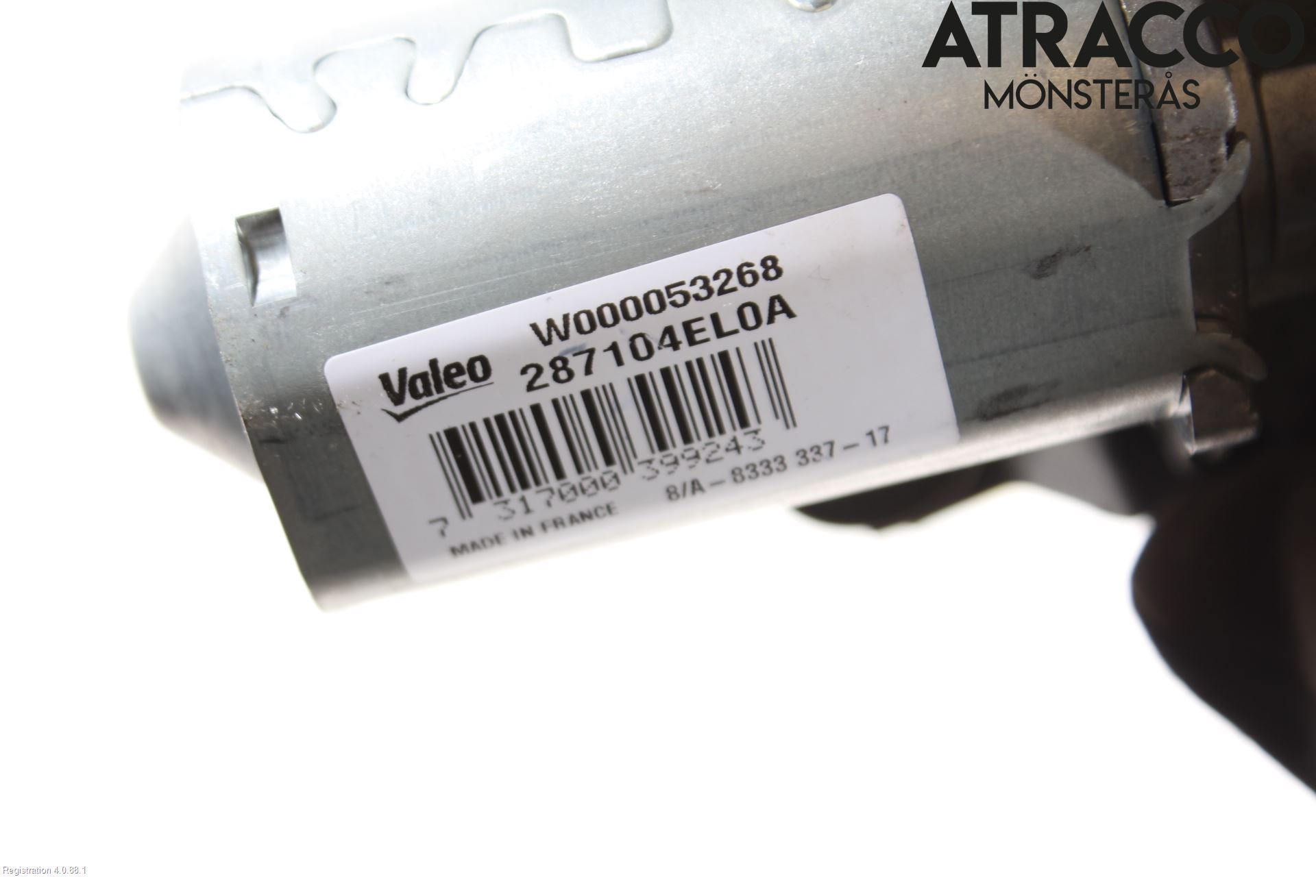 Nissan QASHQAI 17-21 Torkarmotor Baklucka