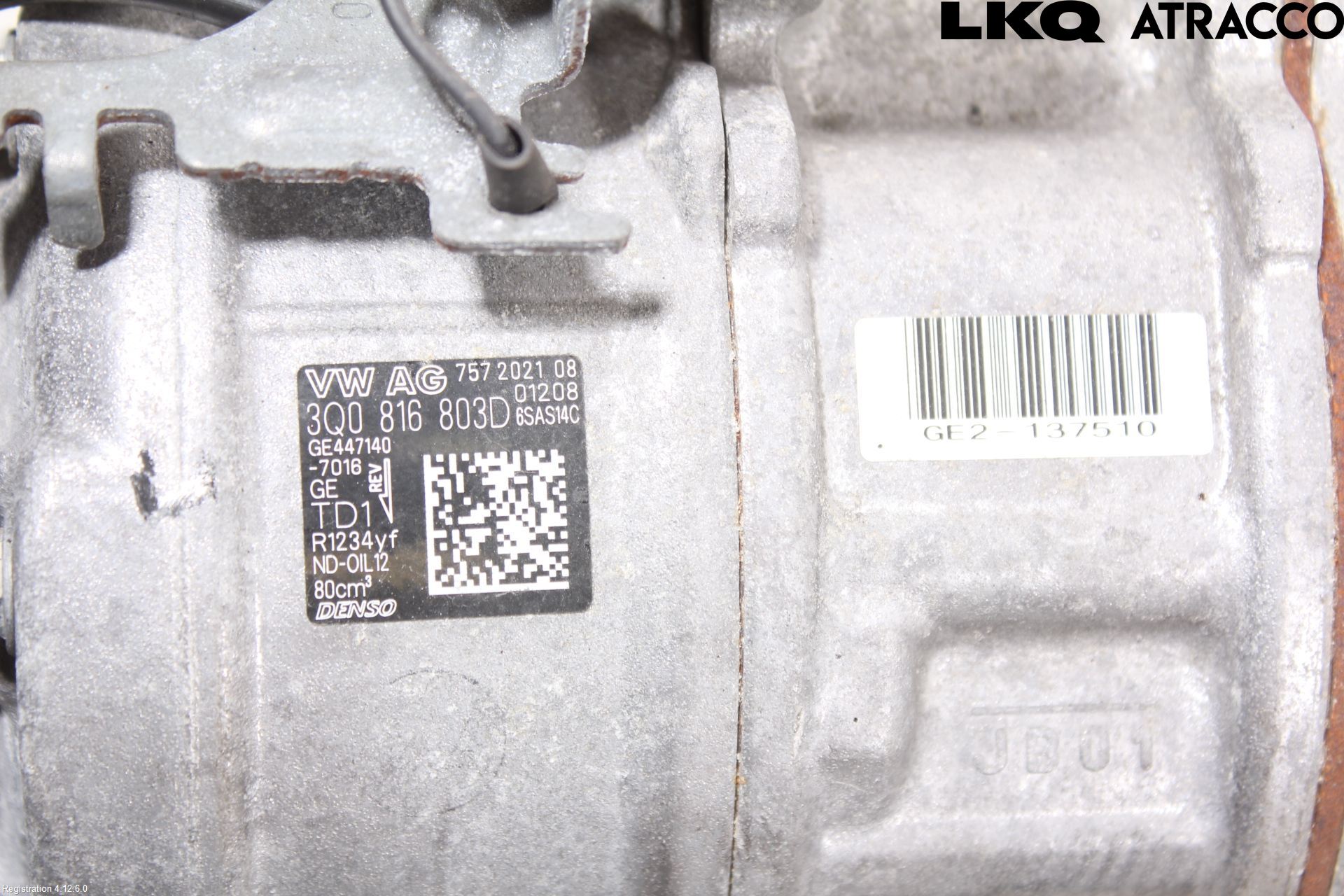 Volkswagen VW ARTEON 17- Ac Kompressor