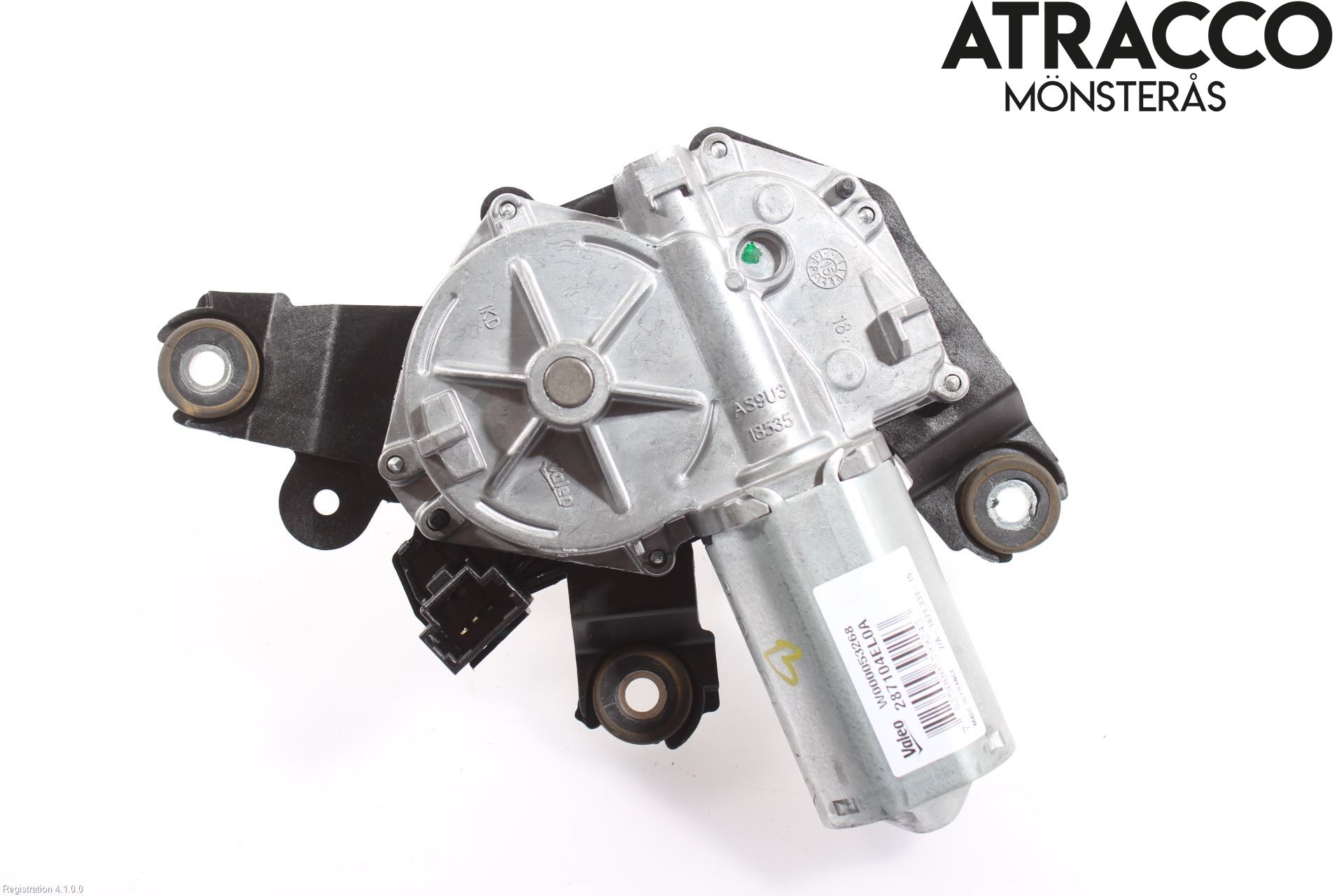 Nissan QASHQAI 14-17 Torkarmotor Baklucka