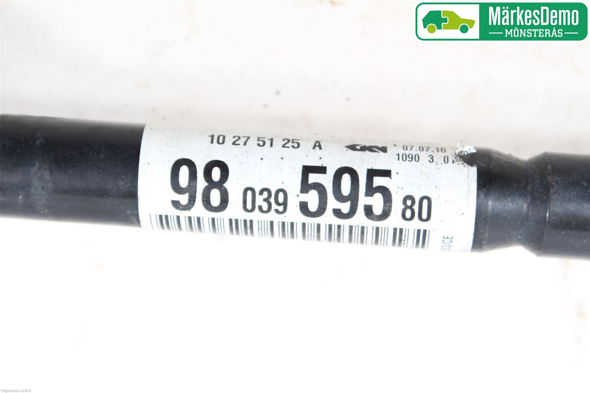 Peugeot PEUGOT 208 16-19 Drivaxel Fram Vänster