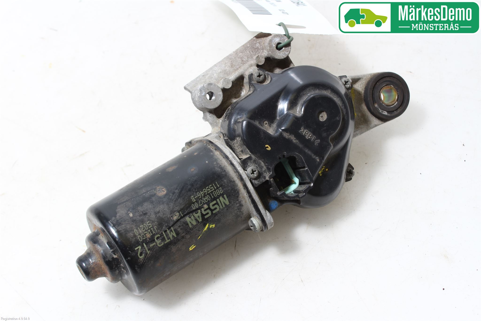 Nissan MICRA 03-07 Torkarmotor Vindruta