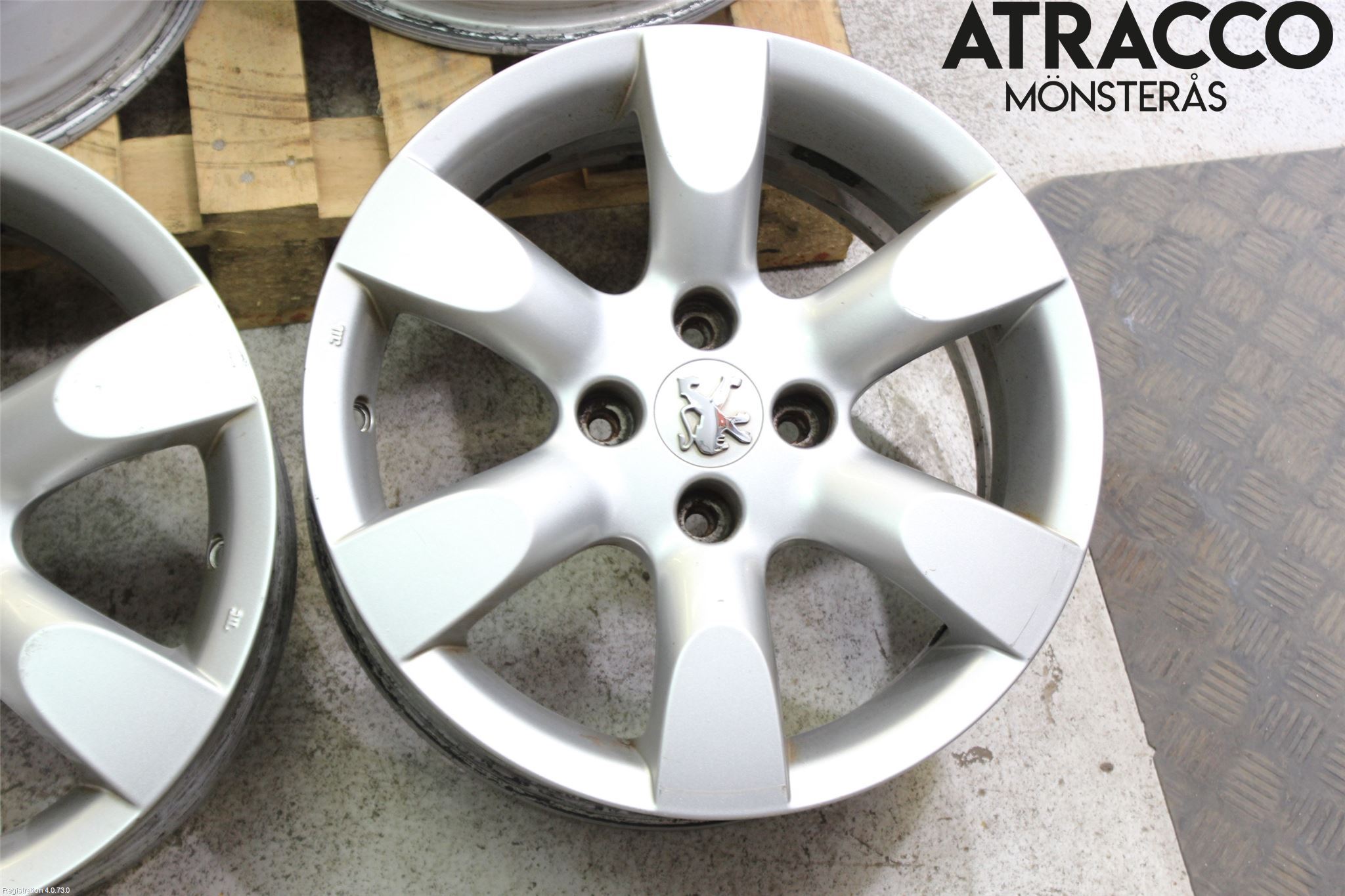 Peugeot 307     05-08 Fälgsats Aluminium