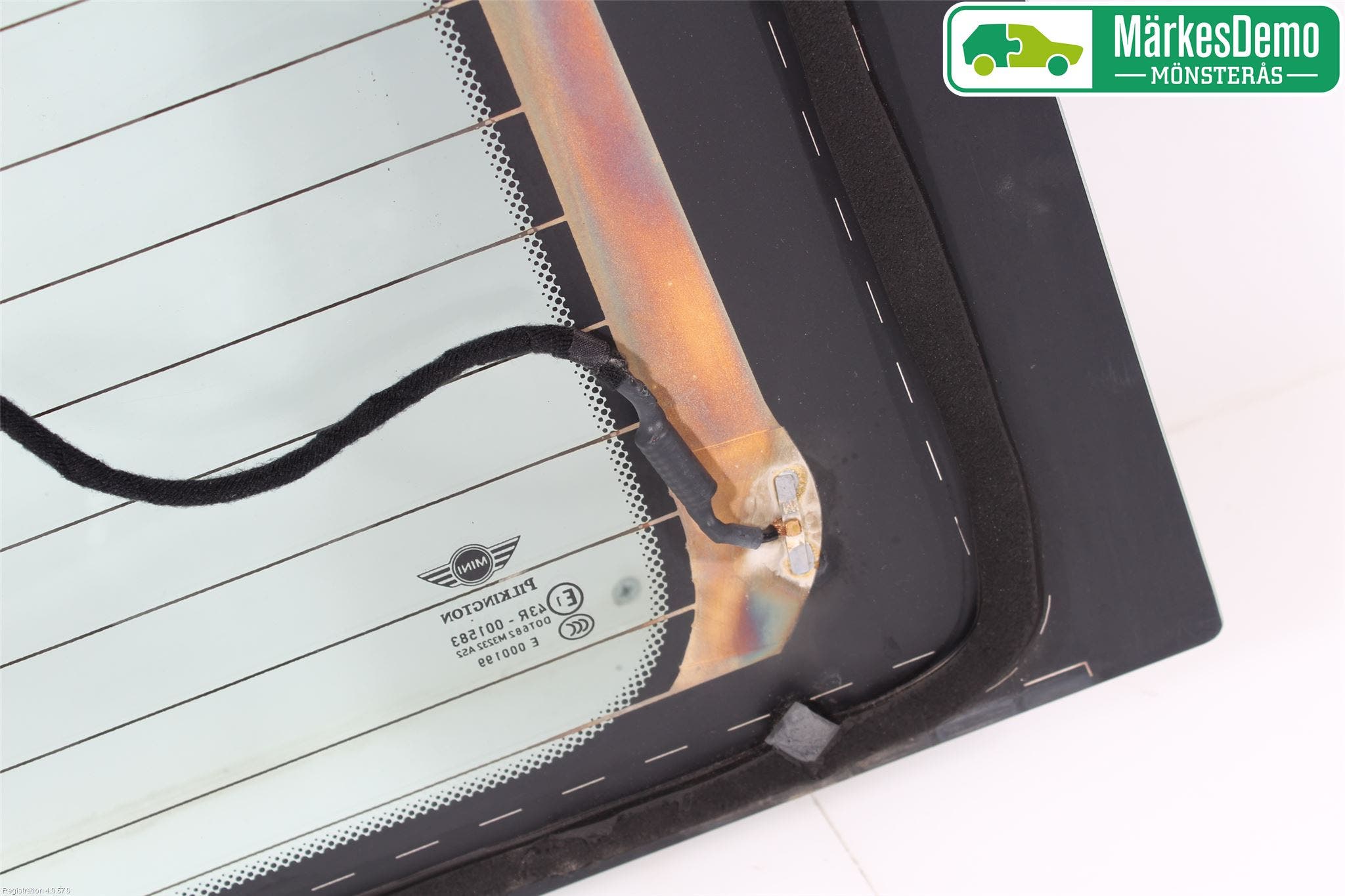 Mini COUPE R56 05-14 Bakruta