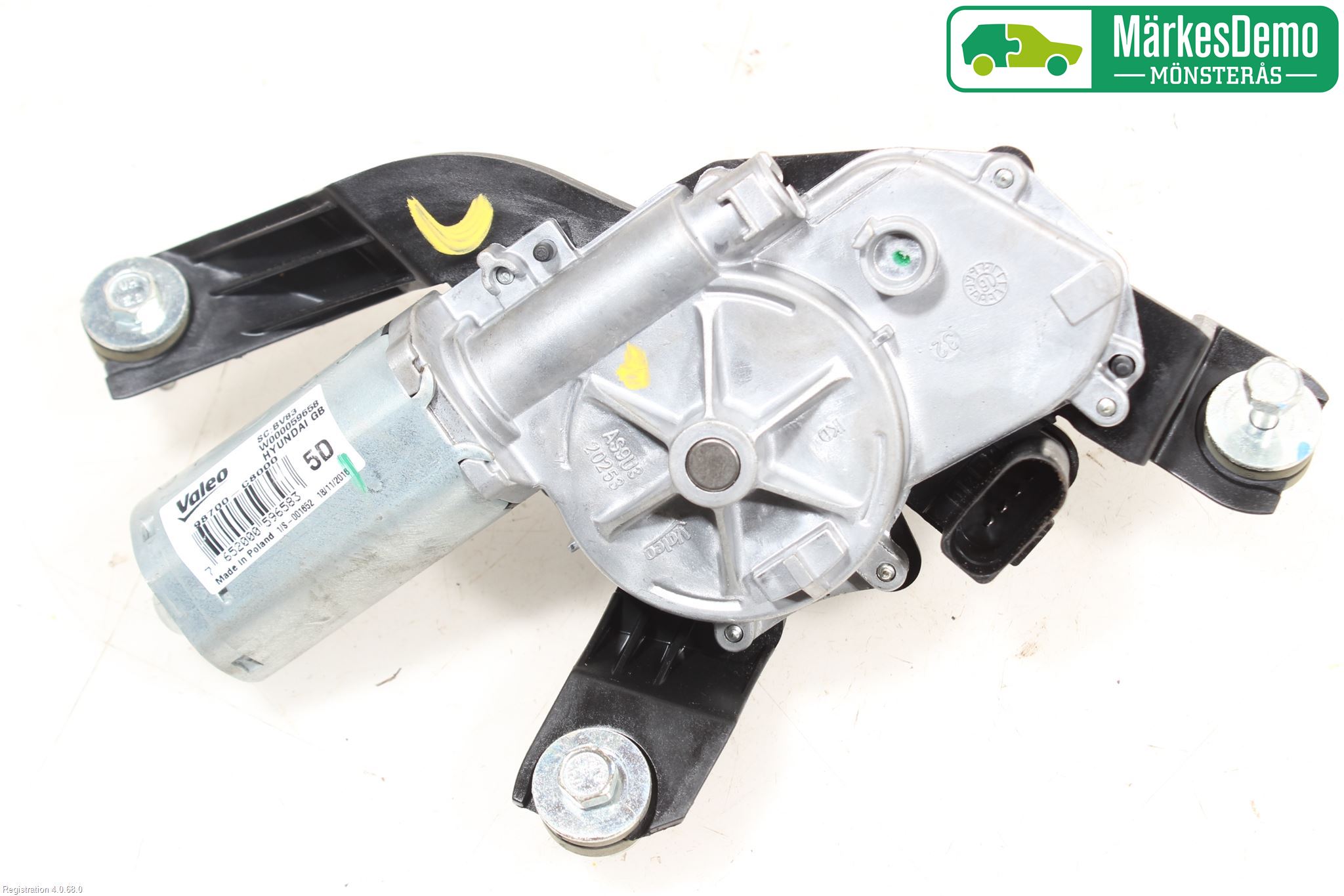 Hyundai i20 GB 15-20 Torkarmotor Baklucka