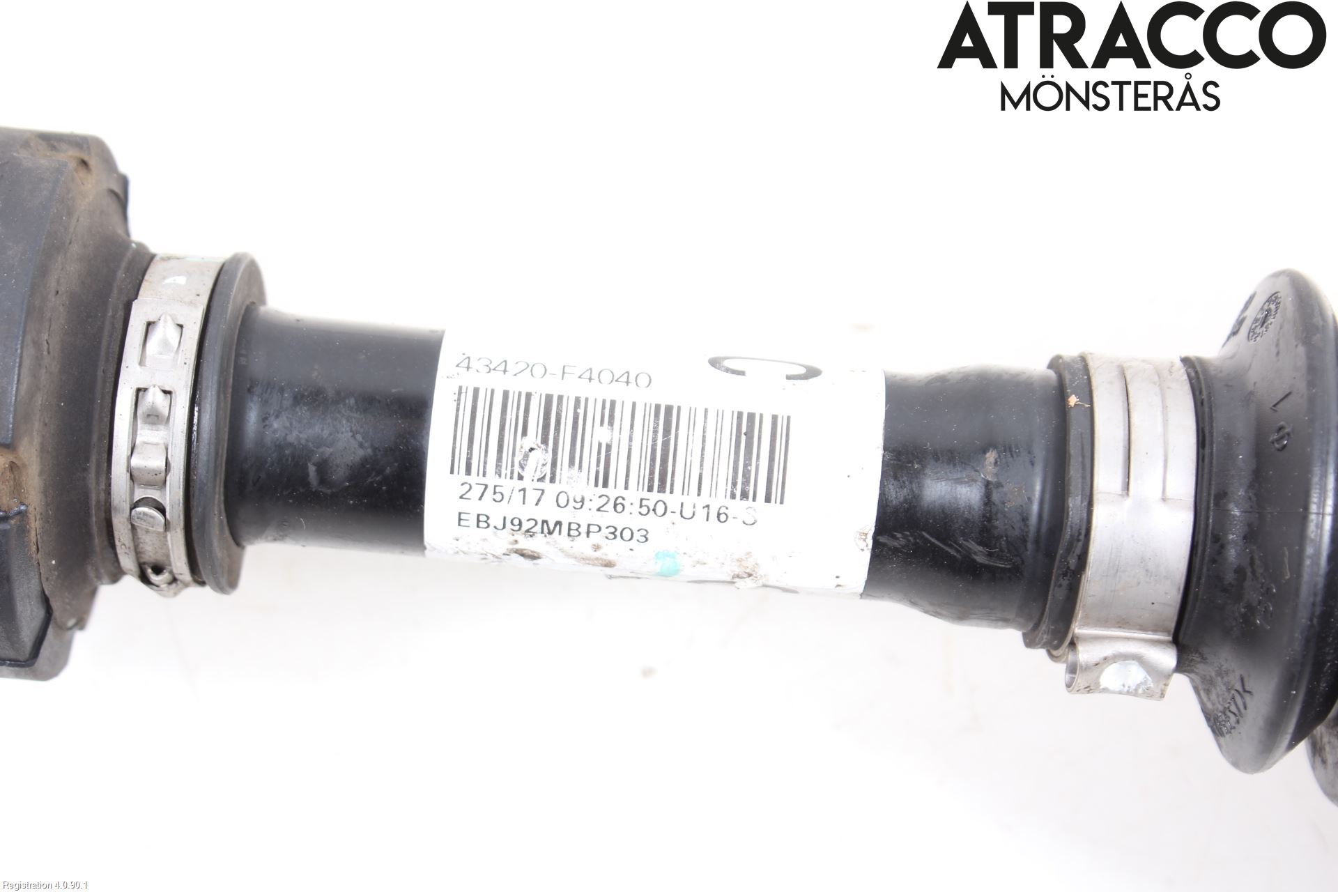 Toyota C-HR 16-23 Drivaxel Fram Vänster