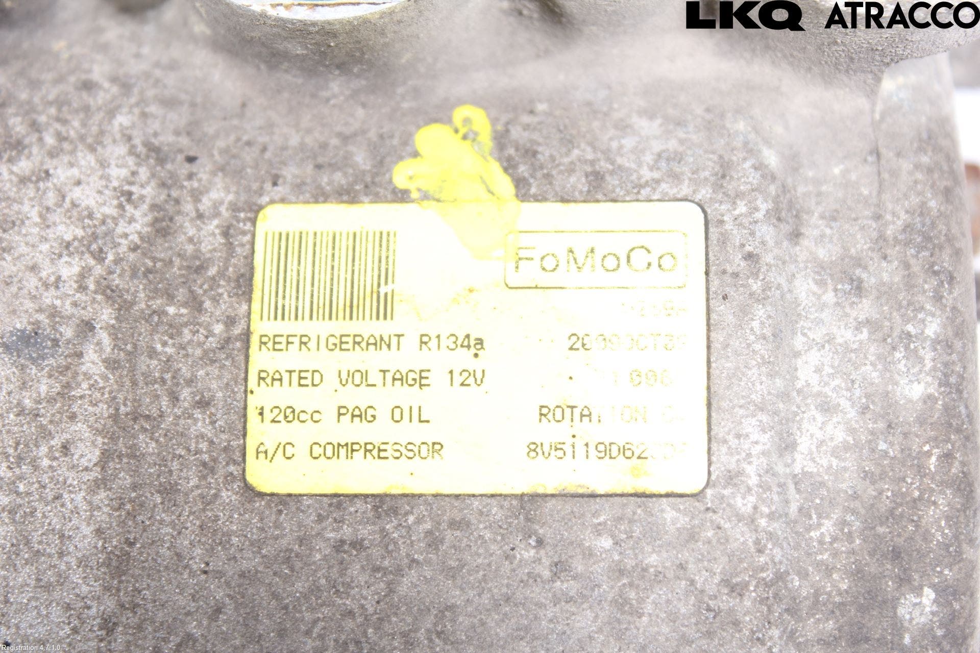 Ford FIESTA 09-12 Ac Kompressor